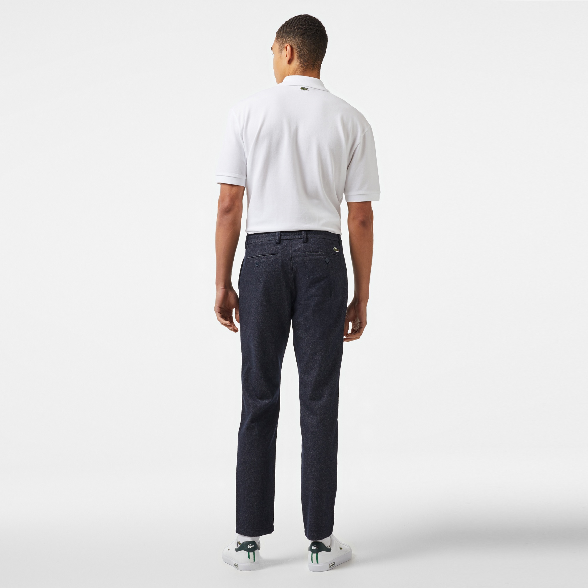 Lacoste Erkek Tapered Fit Chino Lacivert Pantolon