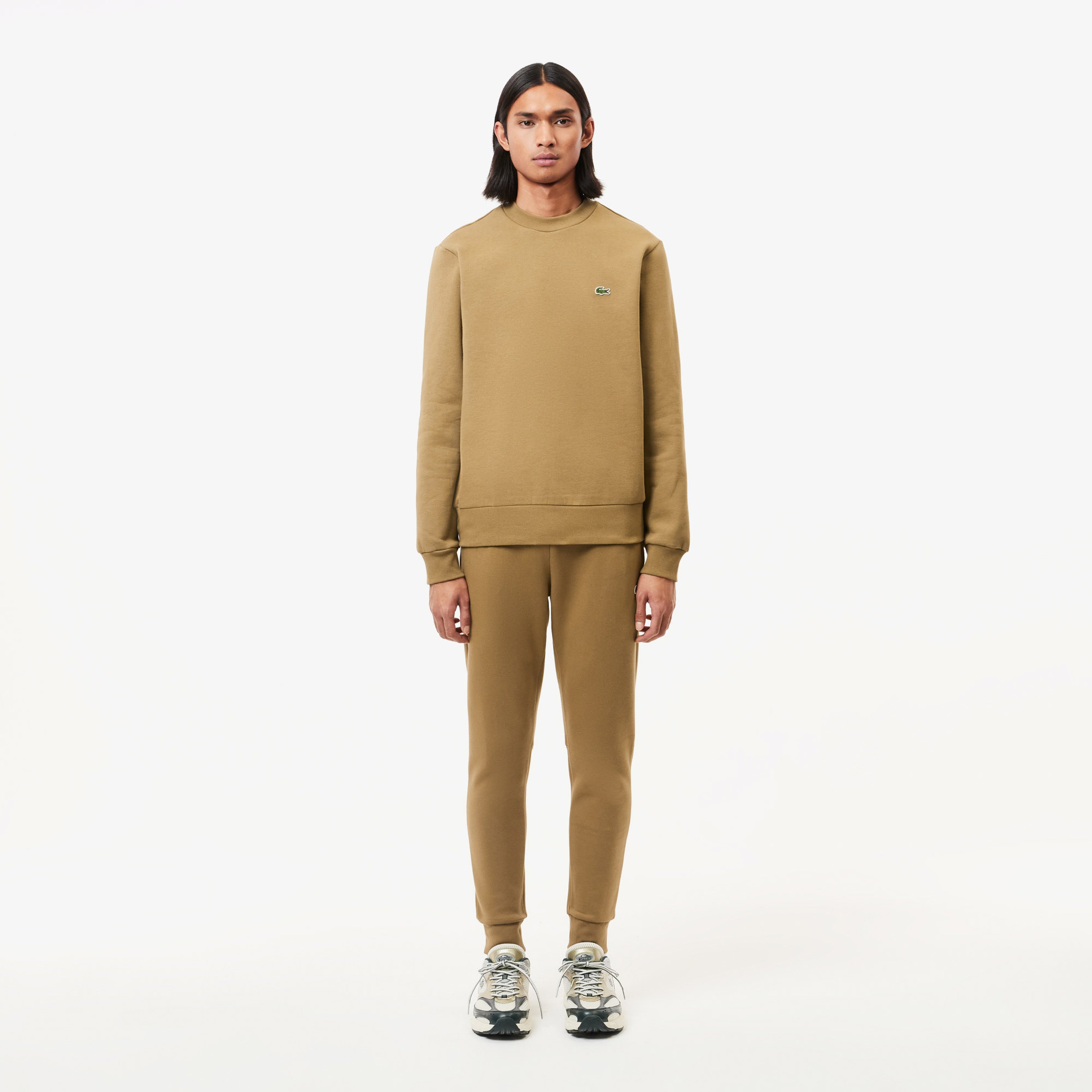 Erkek Slim Fit Bej Eşofman Altı