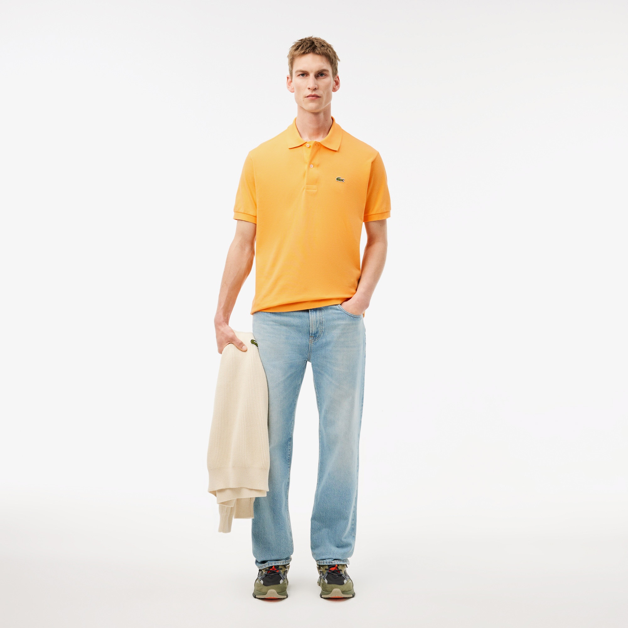 Lacoste L.12.12 Erkek Classic Fit Turuncu Polo