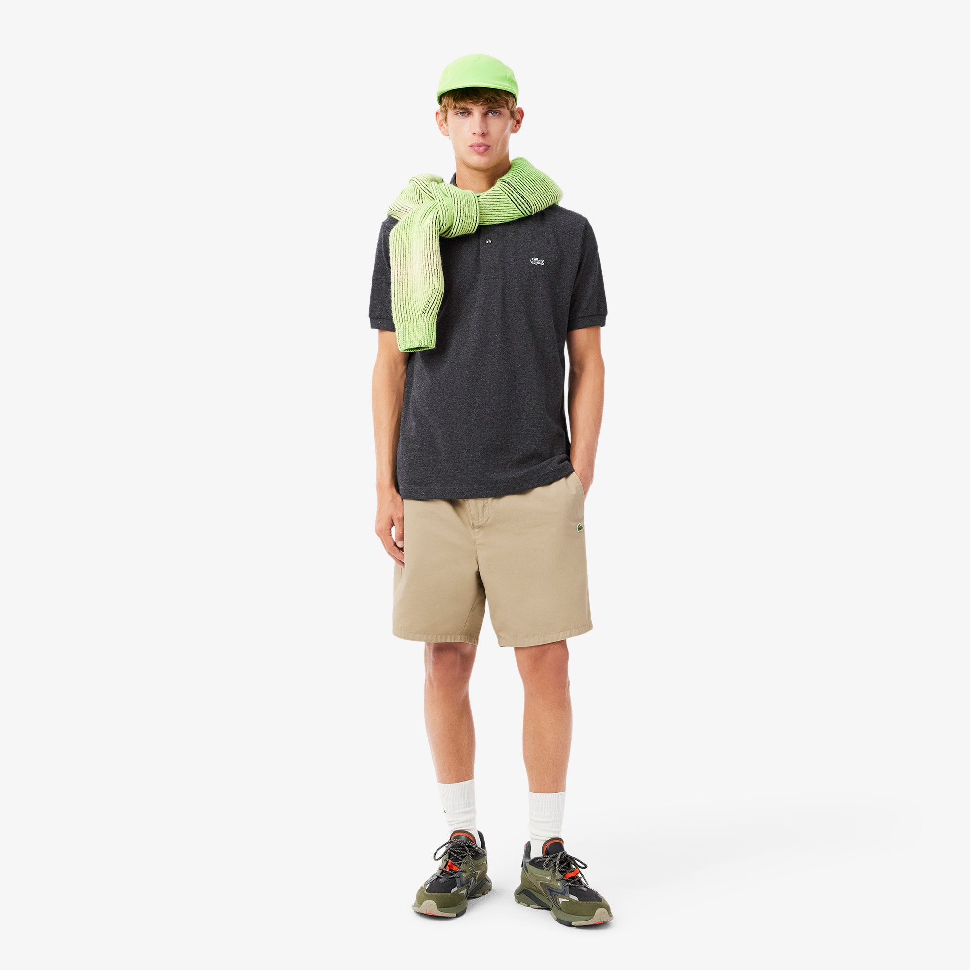 Lacoste Erkek Classic Fit Gri Polo PH3518-I7X | Lacoste Lacoste Erkek Classic Fit Gri Polo PH3518-I7X | Lacoste