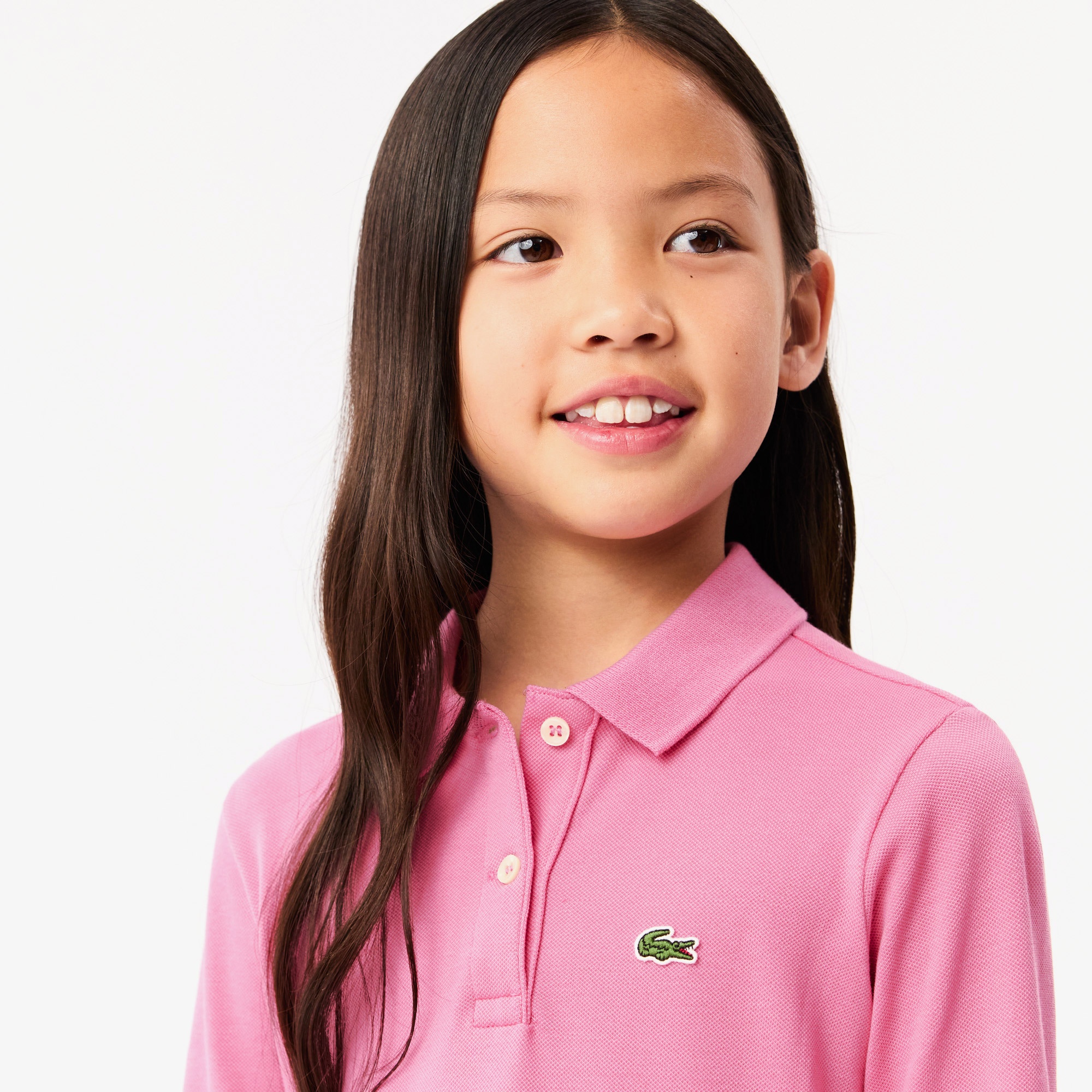 Lacoste Kız Çocuk Pembe Elbise
