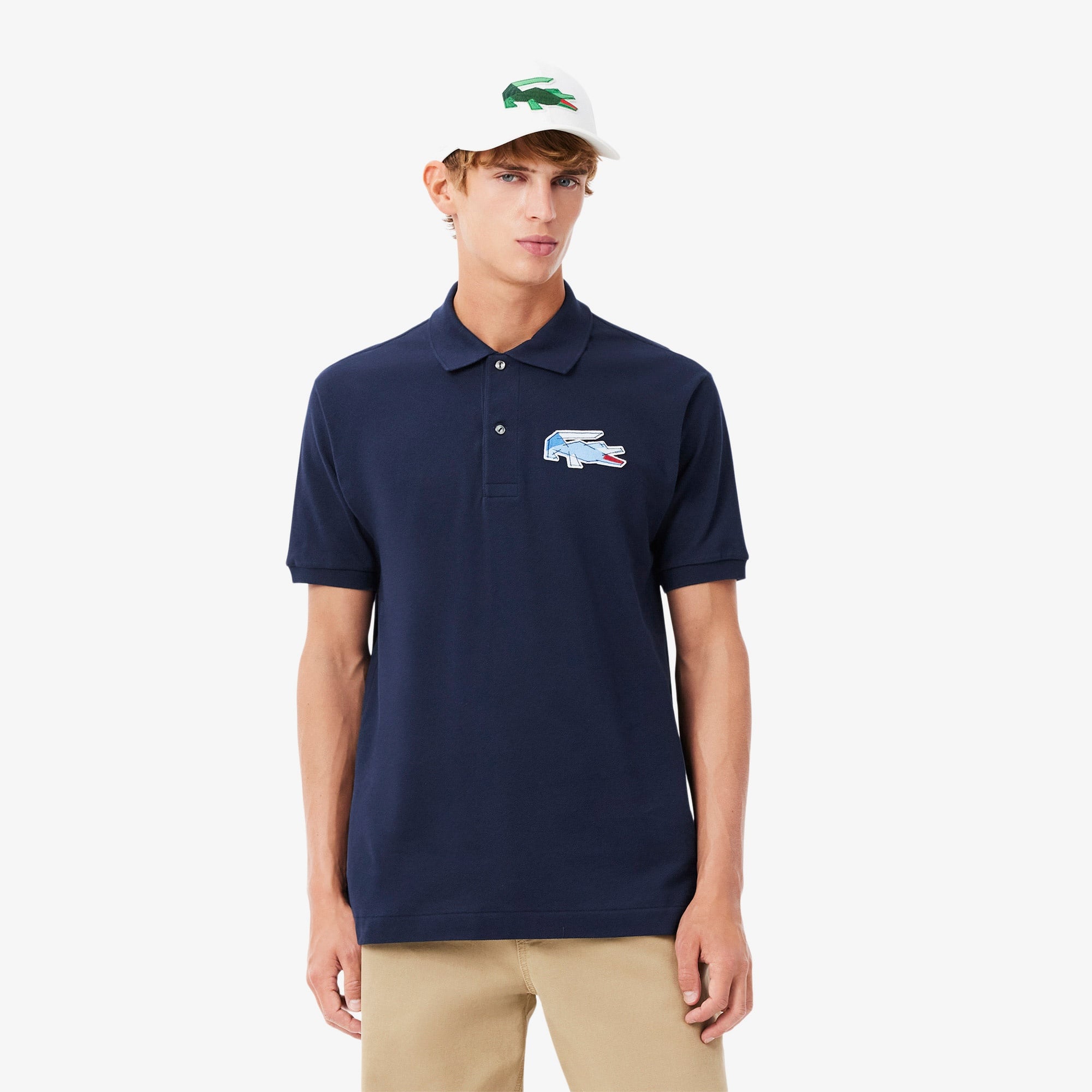 Lacoste Erkek Classic Fit Lacivert Polo