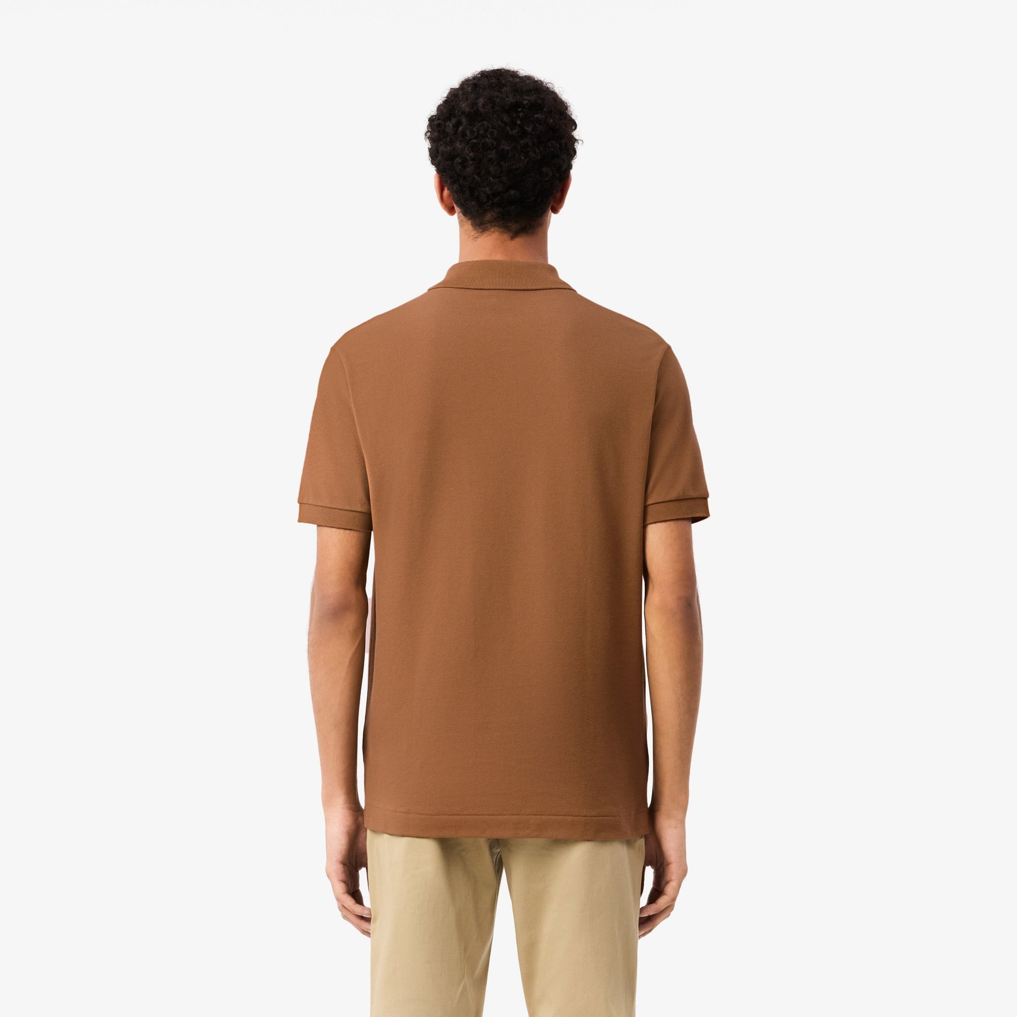 Lacoste L.12.12 Erkek Classic Fit Kahverengi Polo