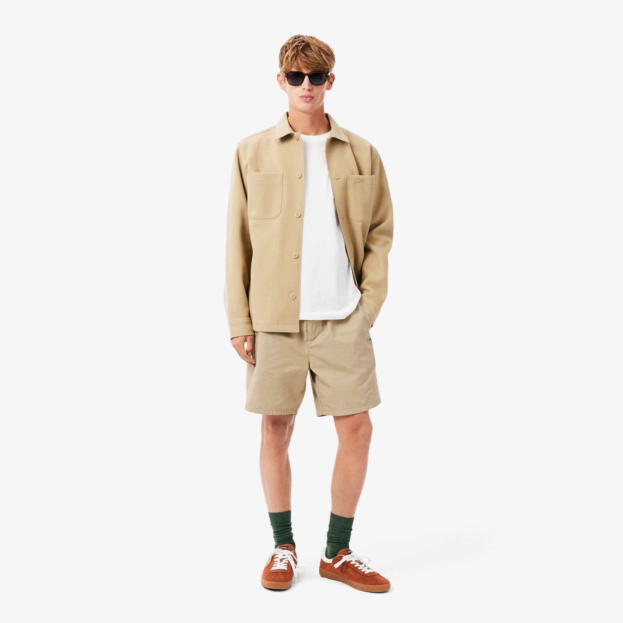 Lacoste Baseshot Erkek Kahverengi Sneaker