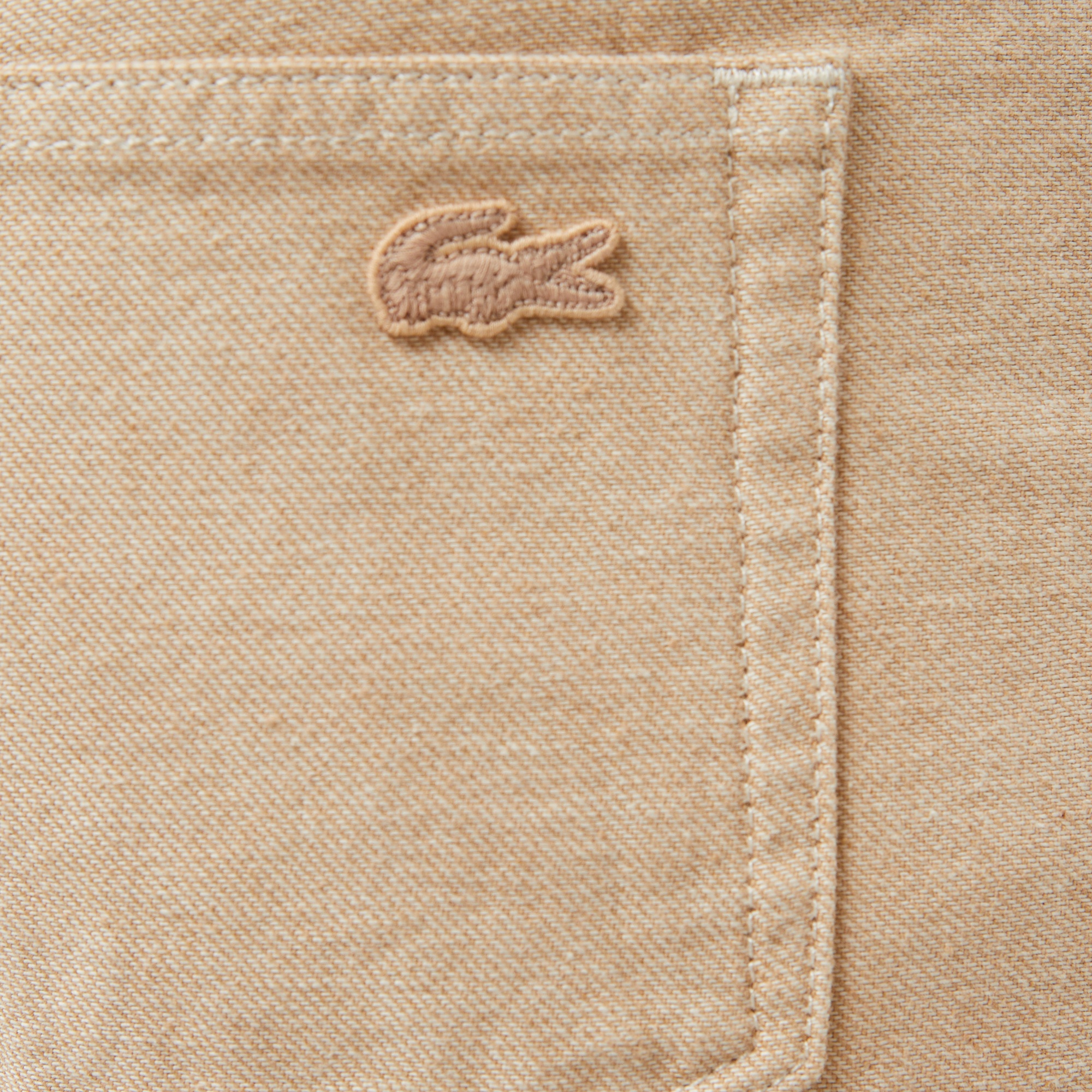 Lacoste Erkek Slim Fit Chino Bej Pantolon