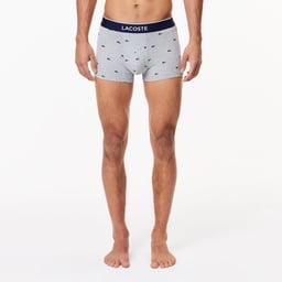 Core Erkek Baskılı 3'lü Lacivert Boxer Lacivert