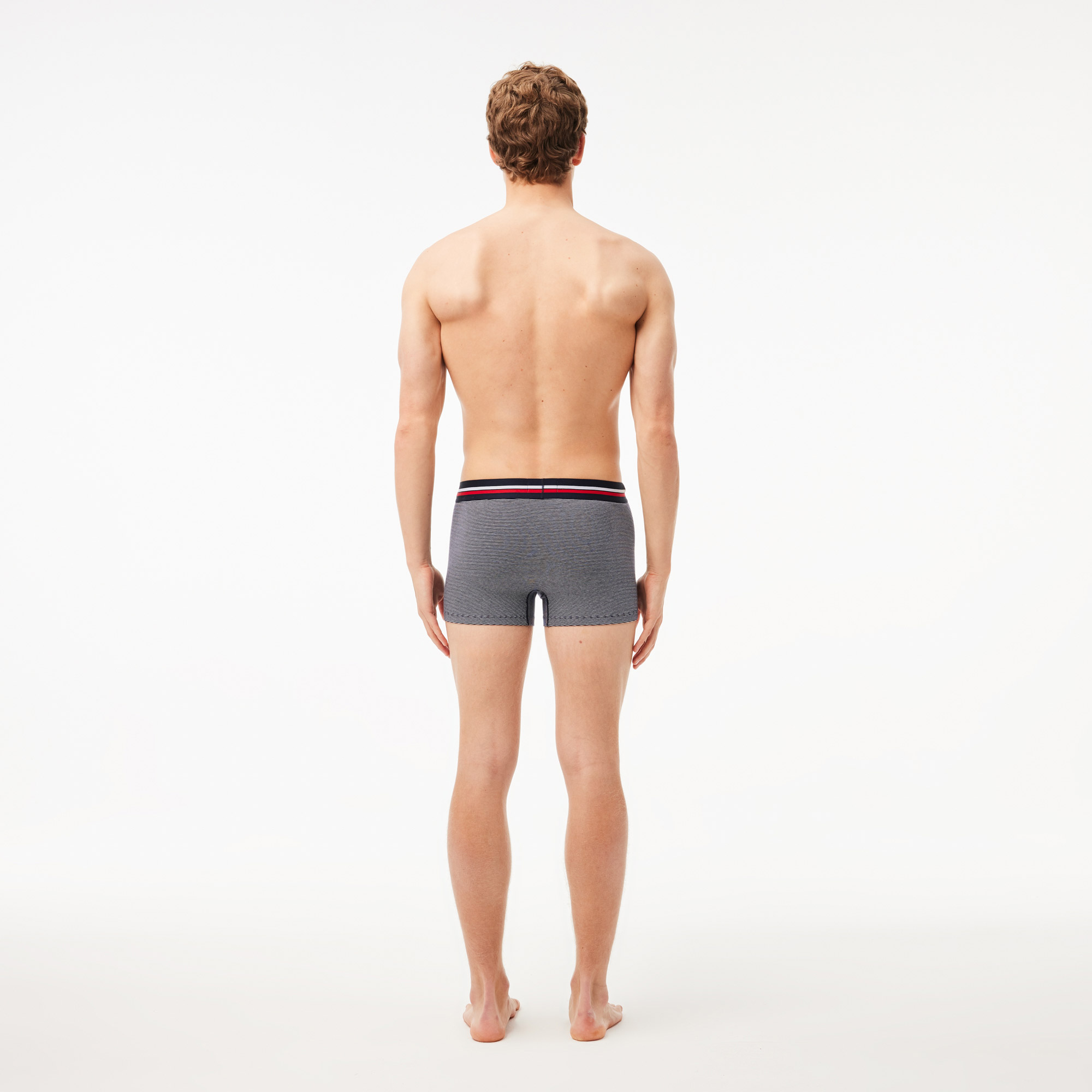 Lacoste Erkek 3'lü Renkli Boxer görsel 2