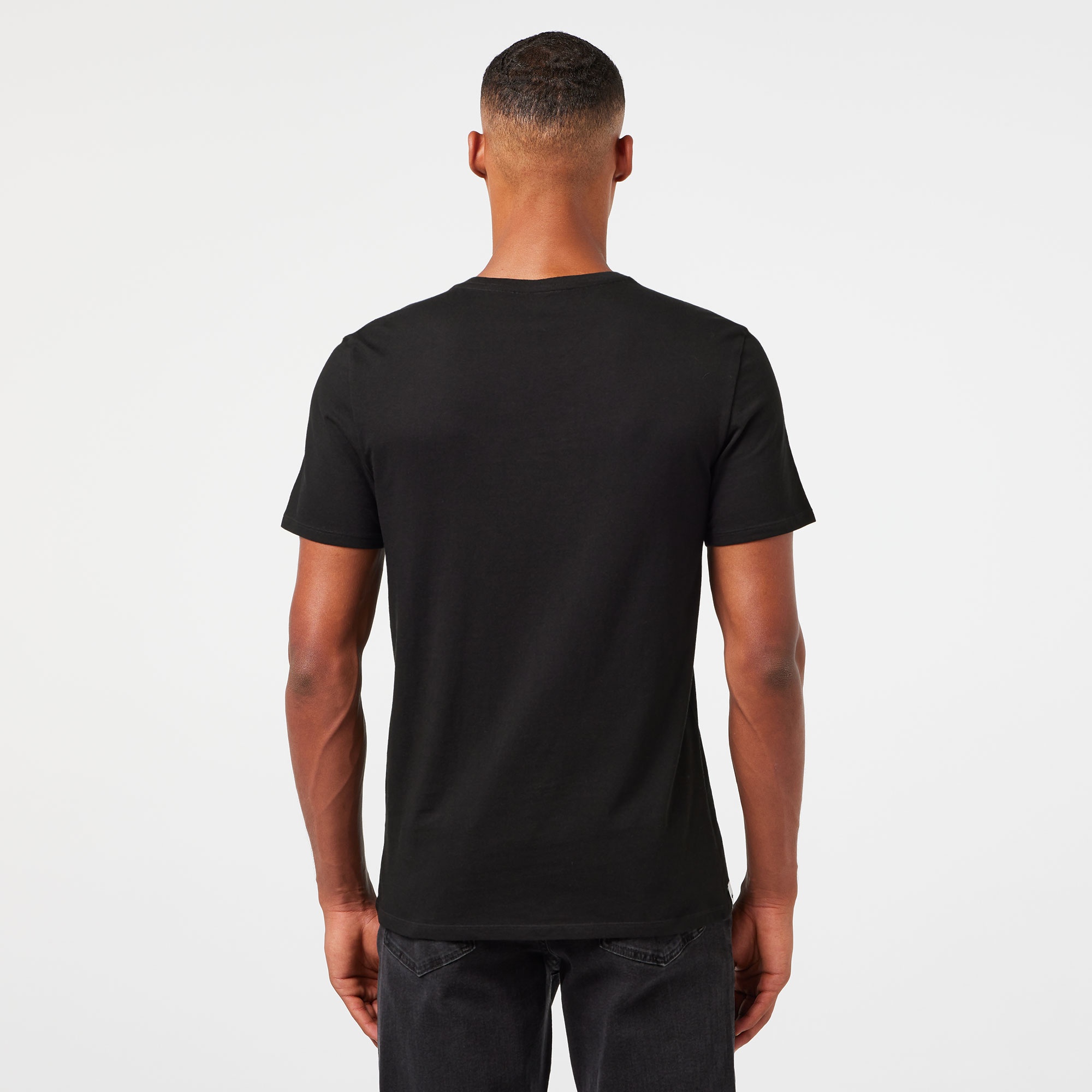 Lacoste Erkek Slim Fit V Yaka 3'lü Siyah Atlet