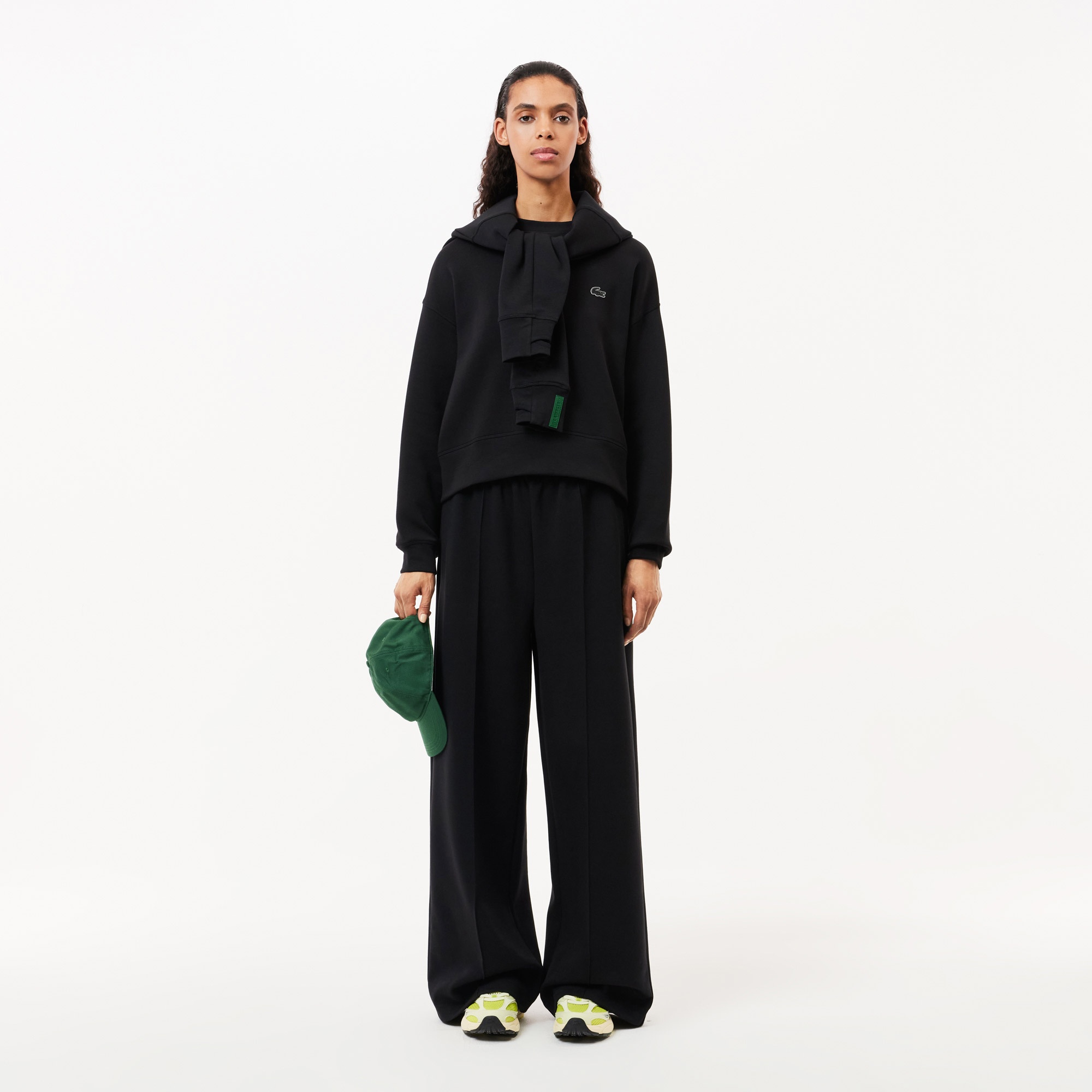 Lacoste Kadın Regular Fit Siyah Eşofman Altı