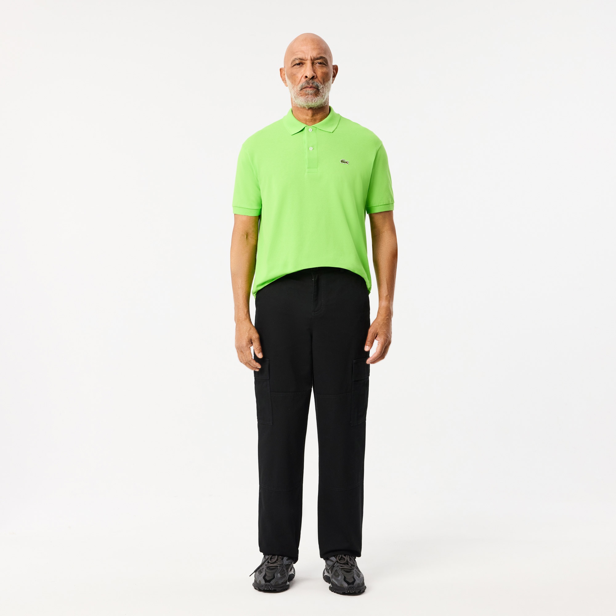 Lacoste Erkek Straight Fit Chino Siyah Pantolon