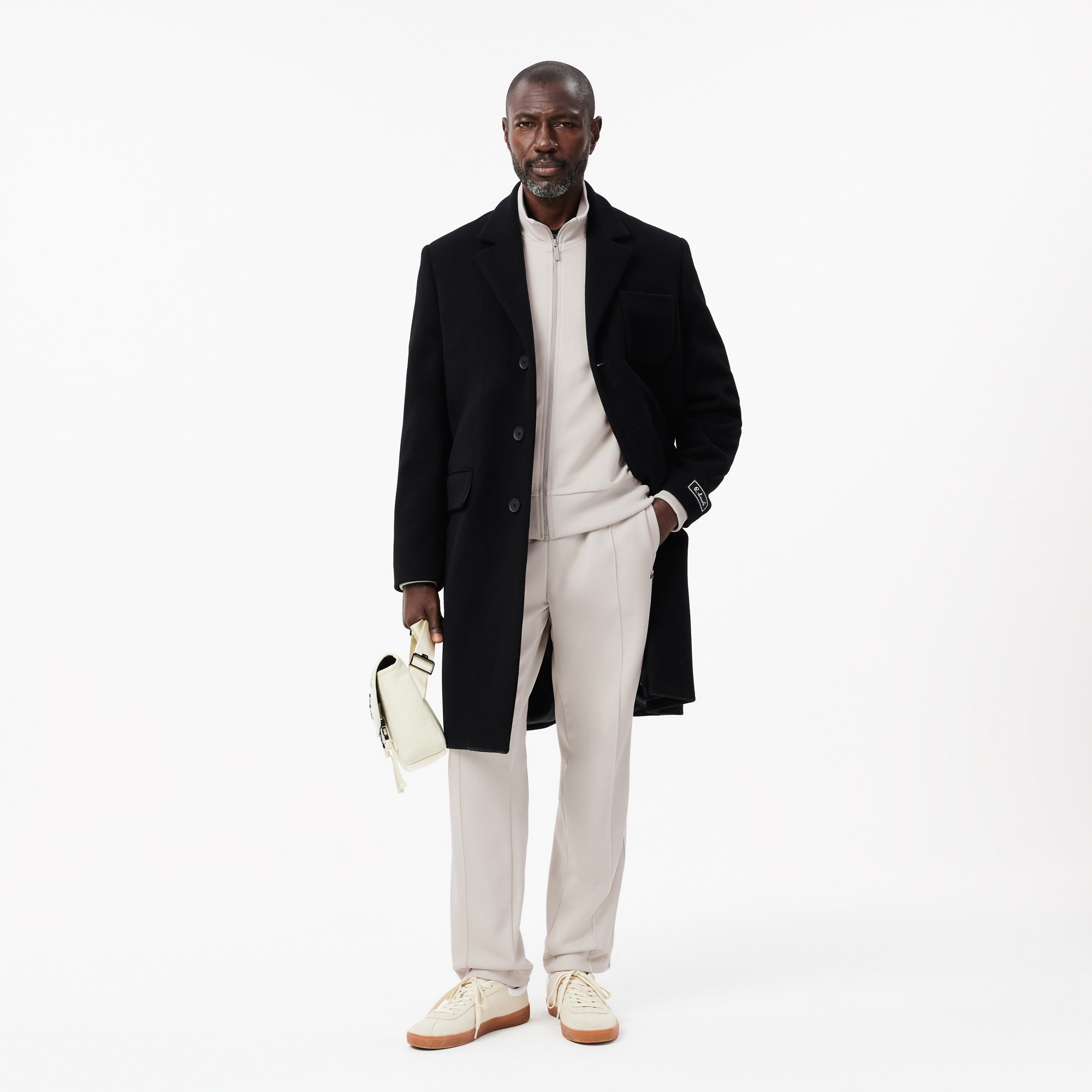 Lacoste Erkek Regular Fit Fermuarlı Gri Sweatshirt