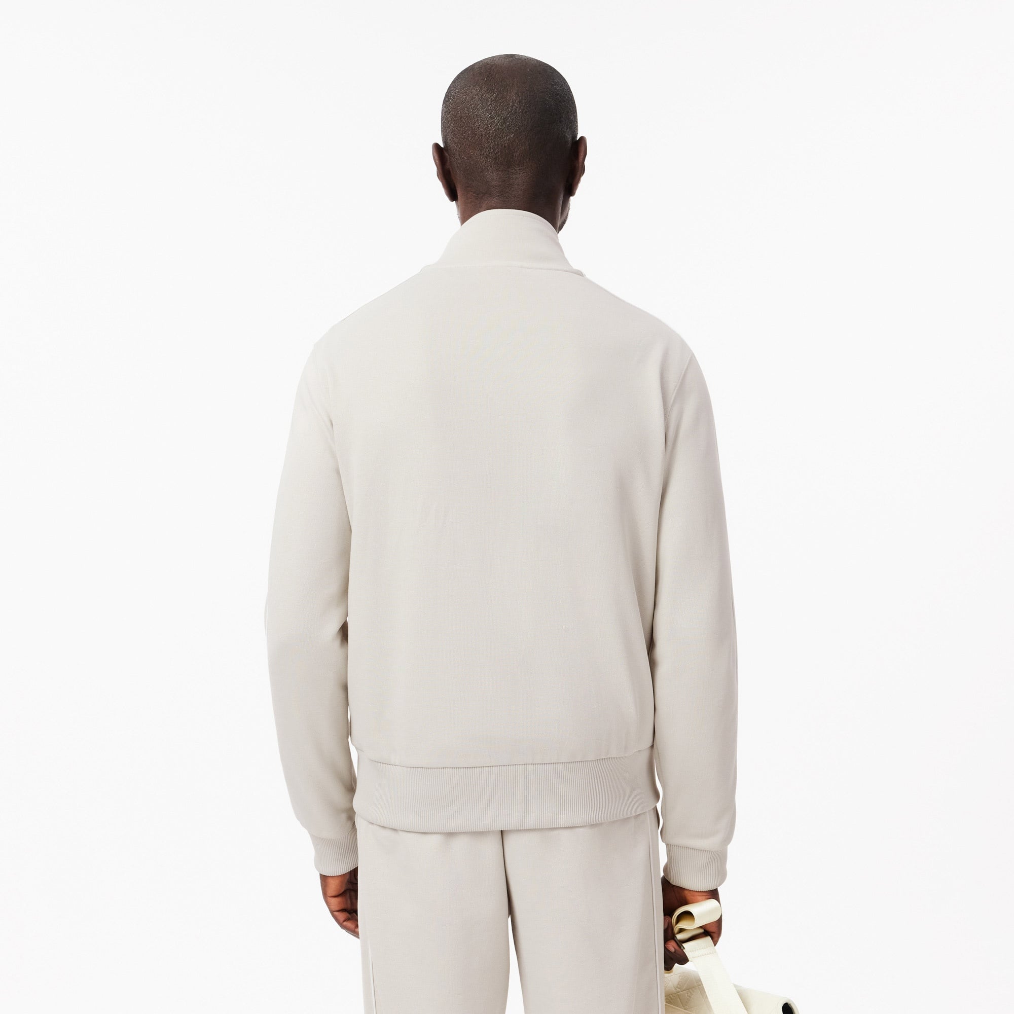 Lacoste Erkek Regular Fit Fermuarlı Gri Sweatshirt