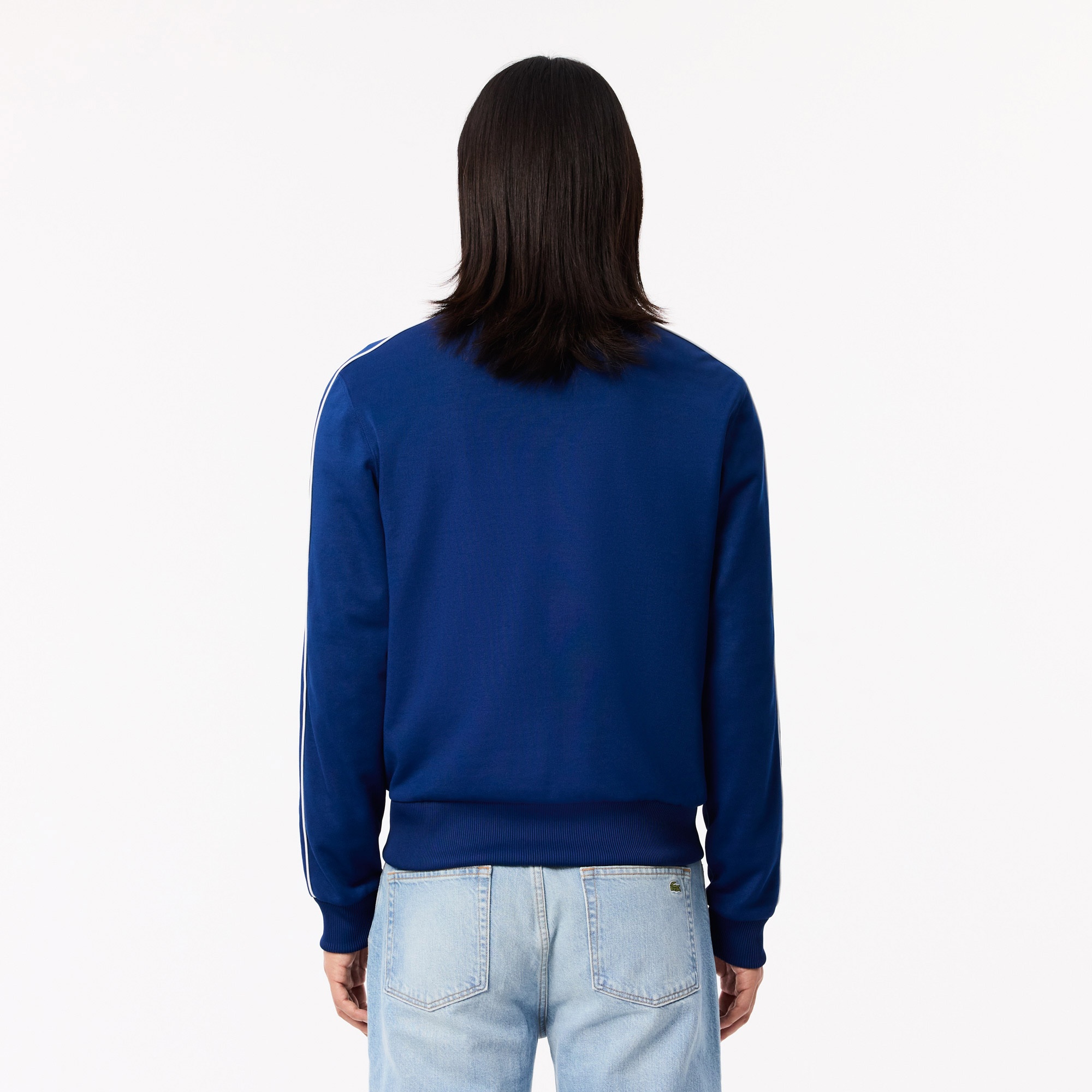 Lacoste Erkek Regular Fit Fermuarlı Mavi Sweatshirt