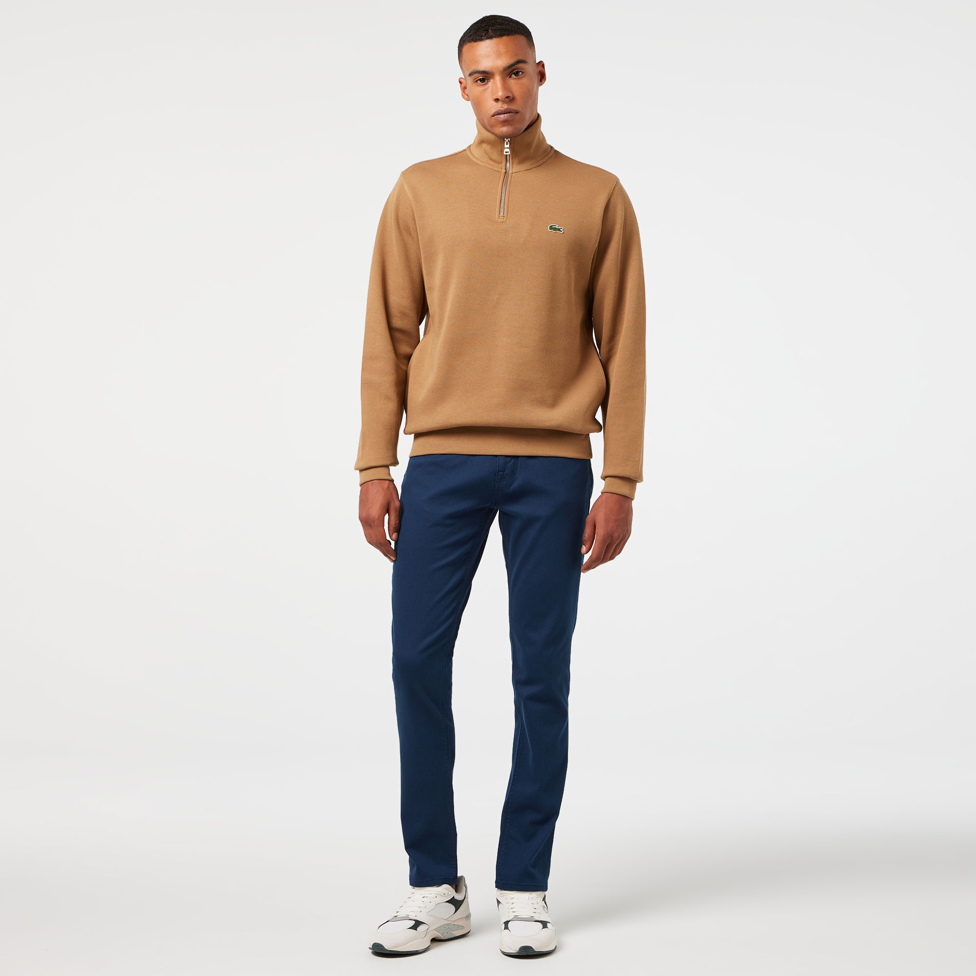 Lacoste Erkek Regular Fit Casual Lacivert Pantolon