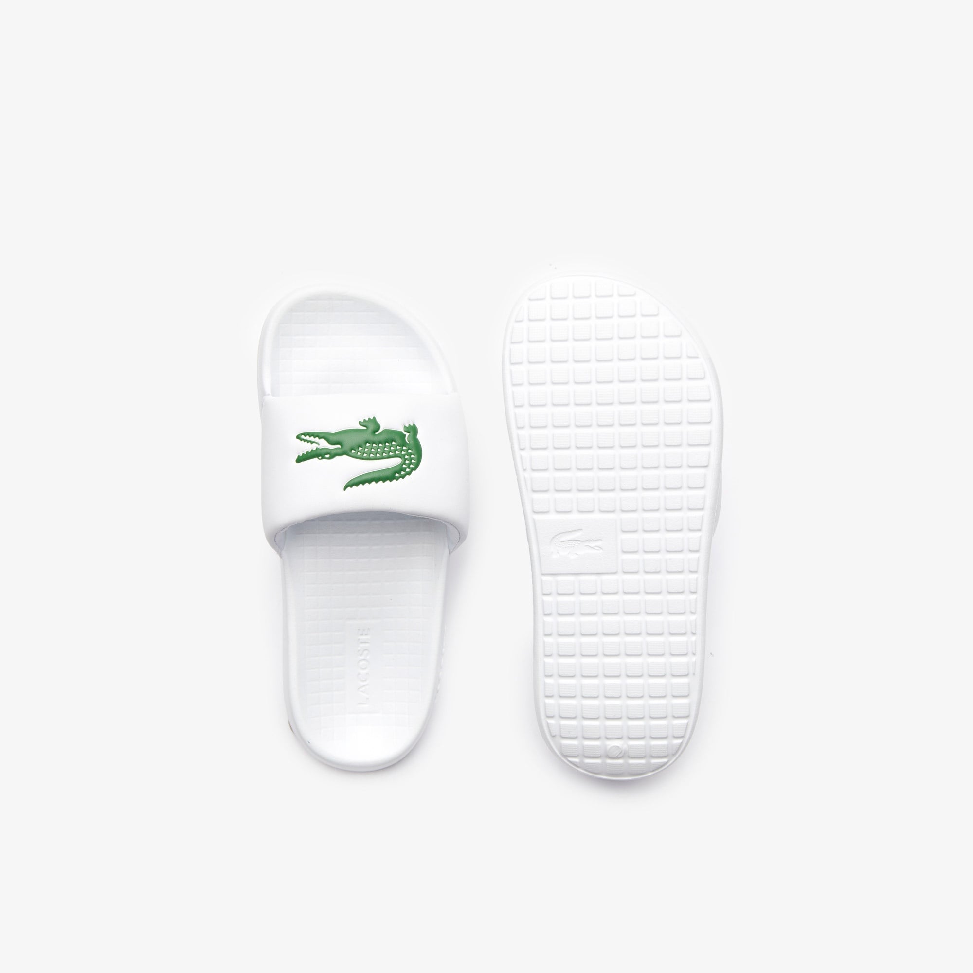 Lacoste Croco 1.0 Kadın Beyaz Terlik
