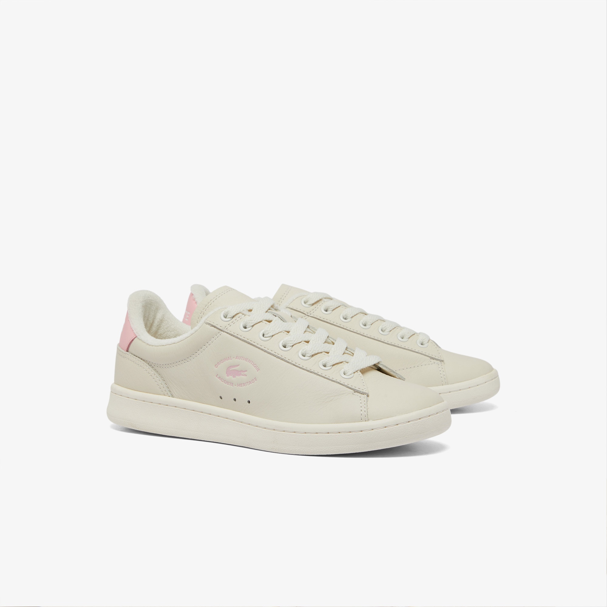 Lacoste Carnaby Set Kadın Krem Sneaker
