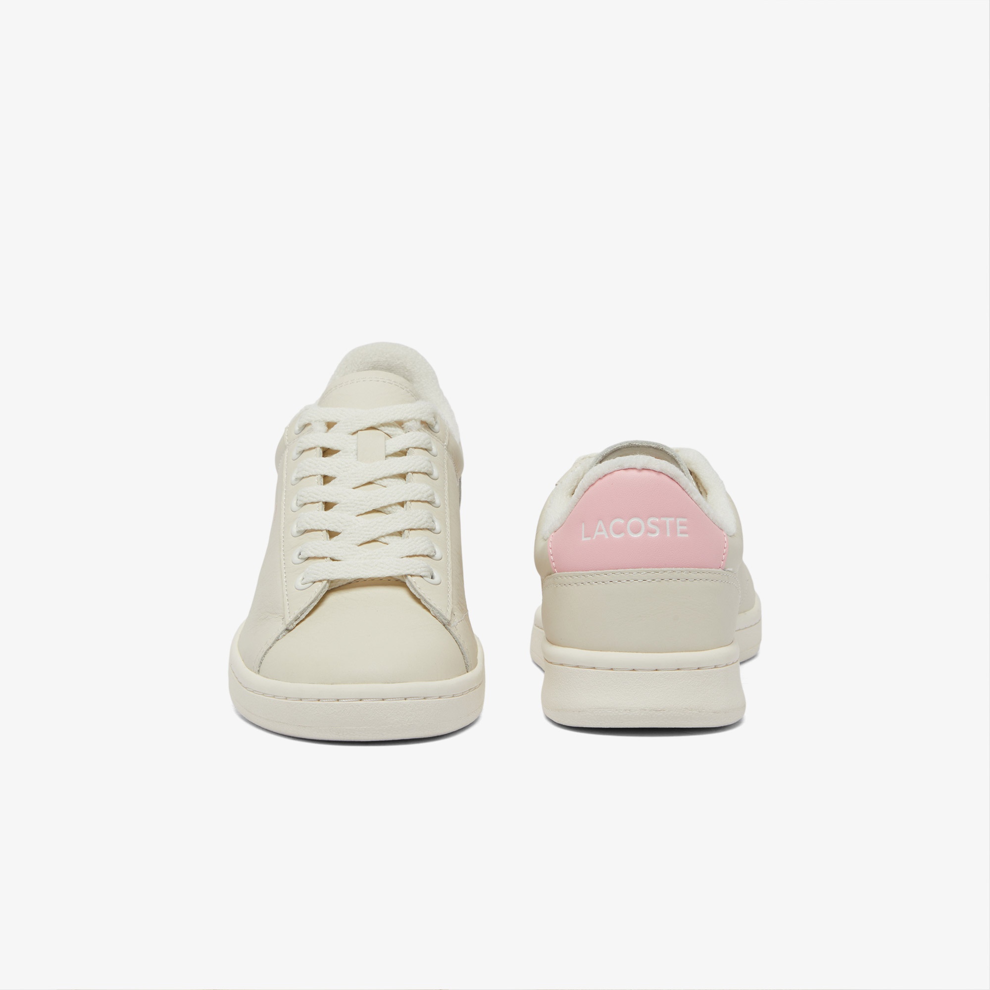 Lacoste Carnaby Set Kadın Krem Sneaker