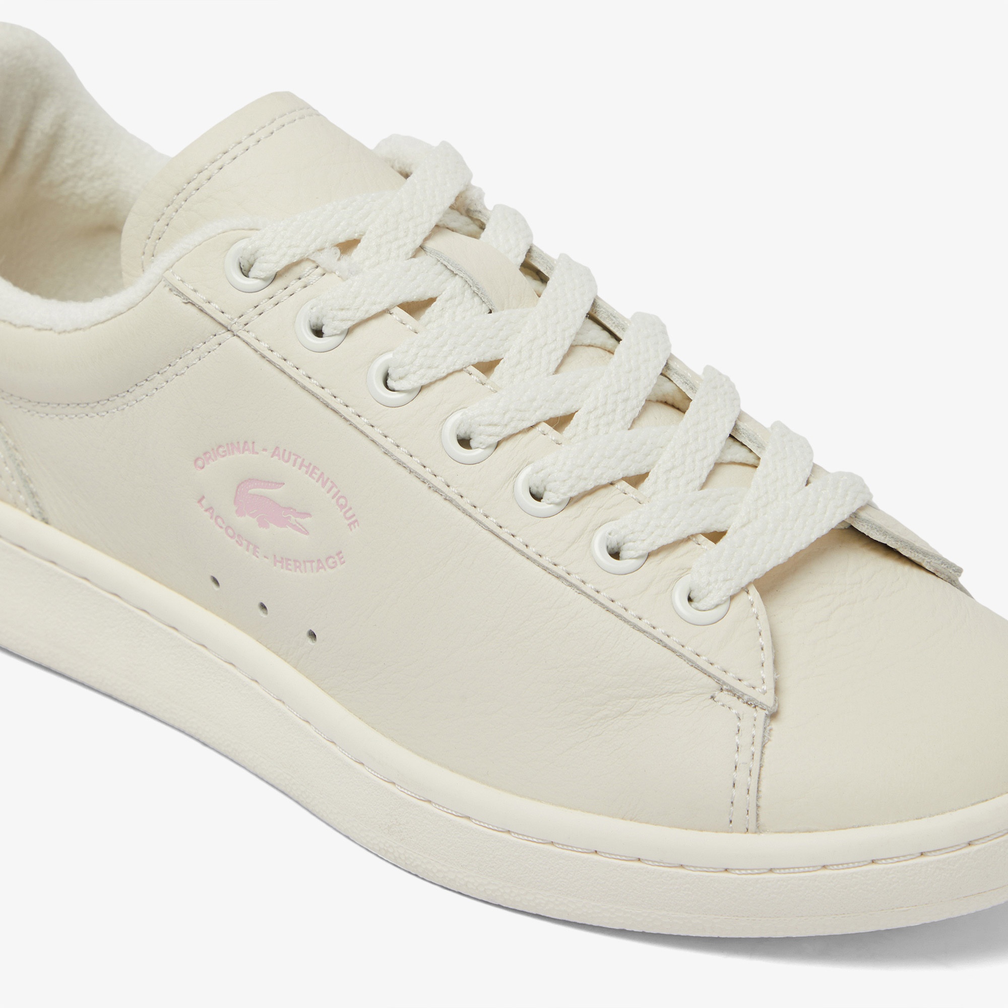 Lacoste Carnaby Set Kadın Krem Sneaker