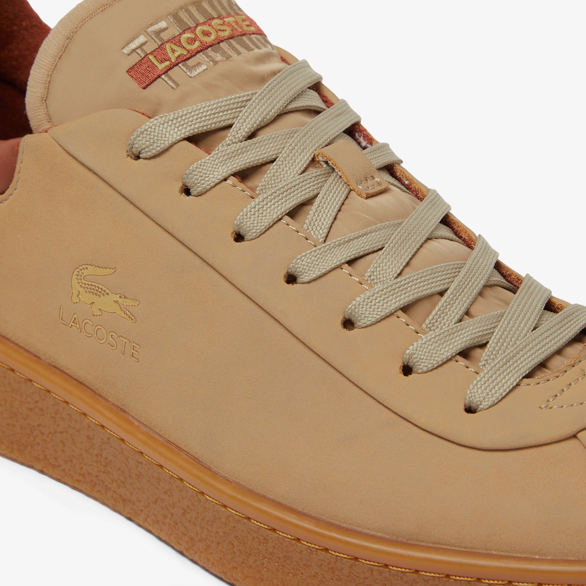 Lacoste Baseshot Premium Erkek Kahverengi Sneaker