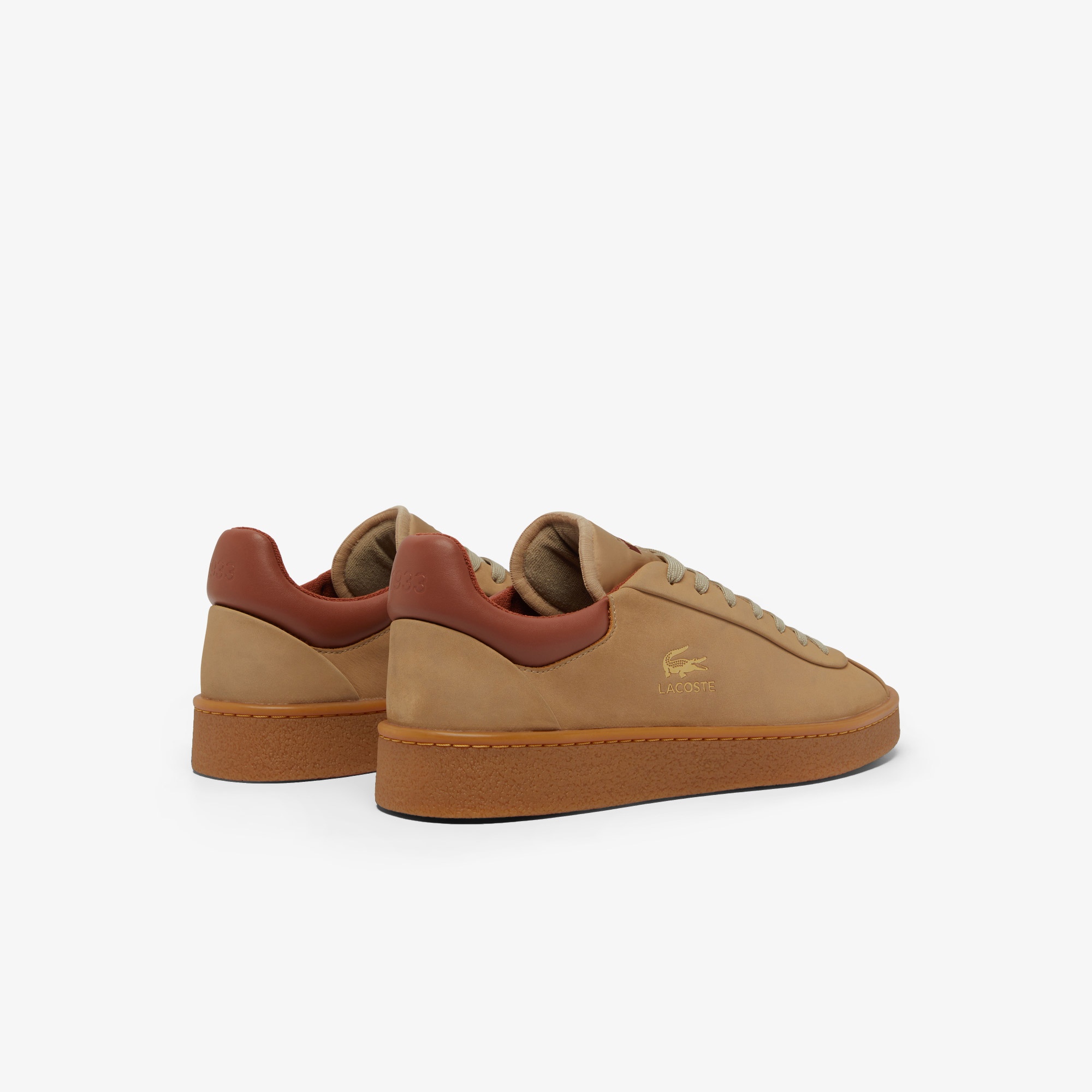 Lacoste Baseshot Premium Erkek Kahverengi Sneaker