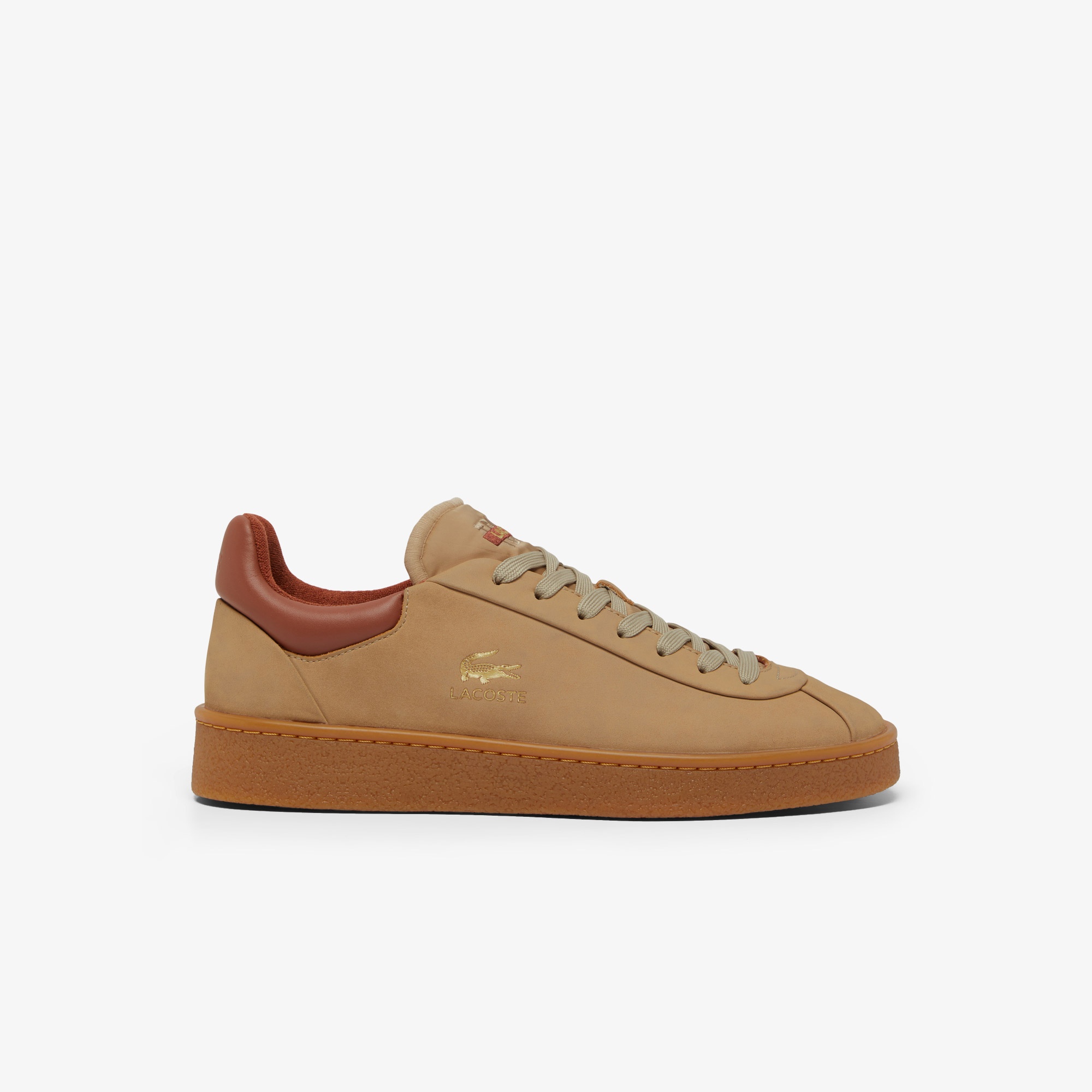 Lacoste Baseshot Premium Erkek Kahverengi Sneaker