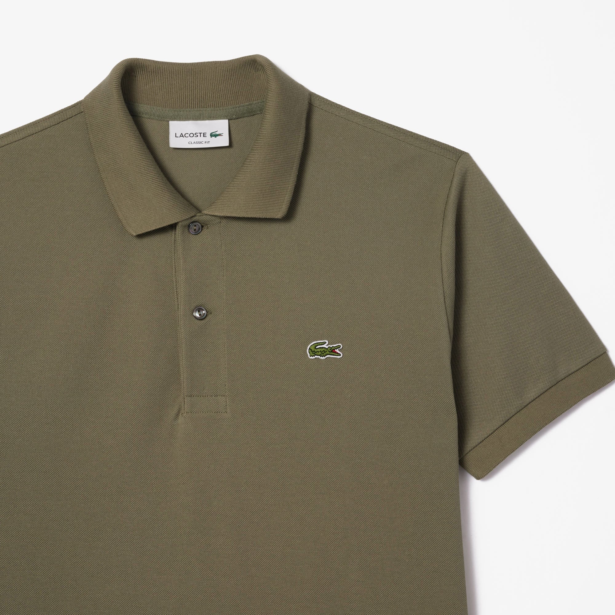Lacoste L.12.12 Erkek Classic Fit Haki Polo