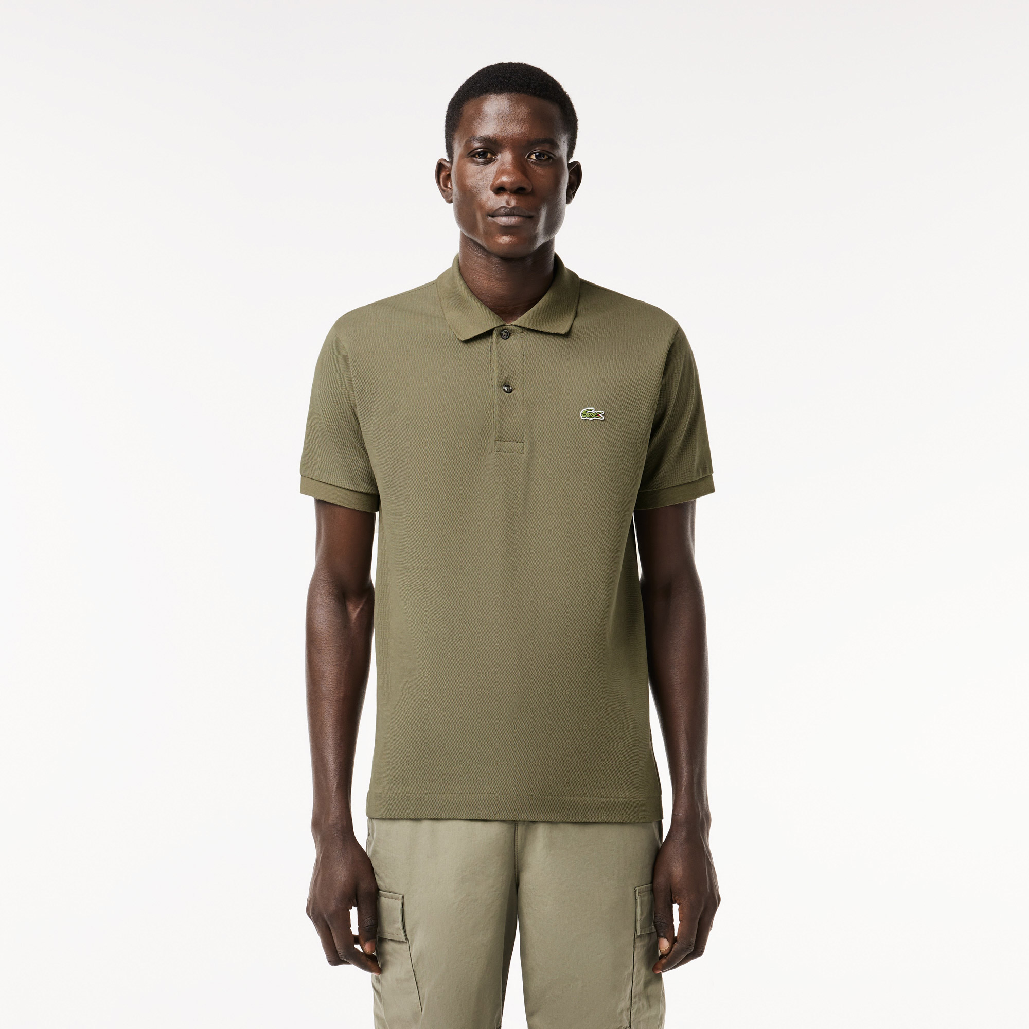 Lacoste L.12.12 Erkek Classic Fit Haki Polo L1212.316 | Lacoste