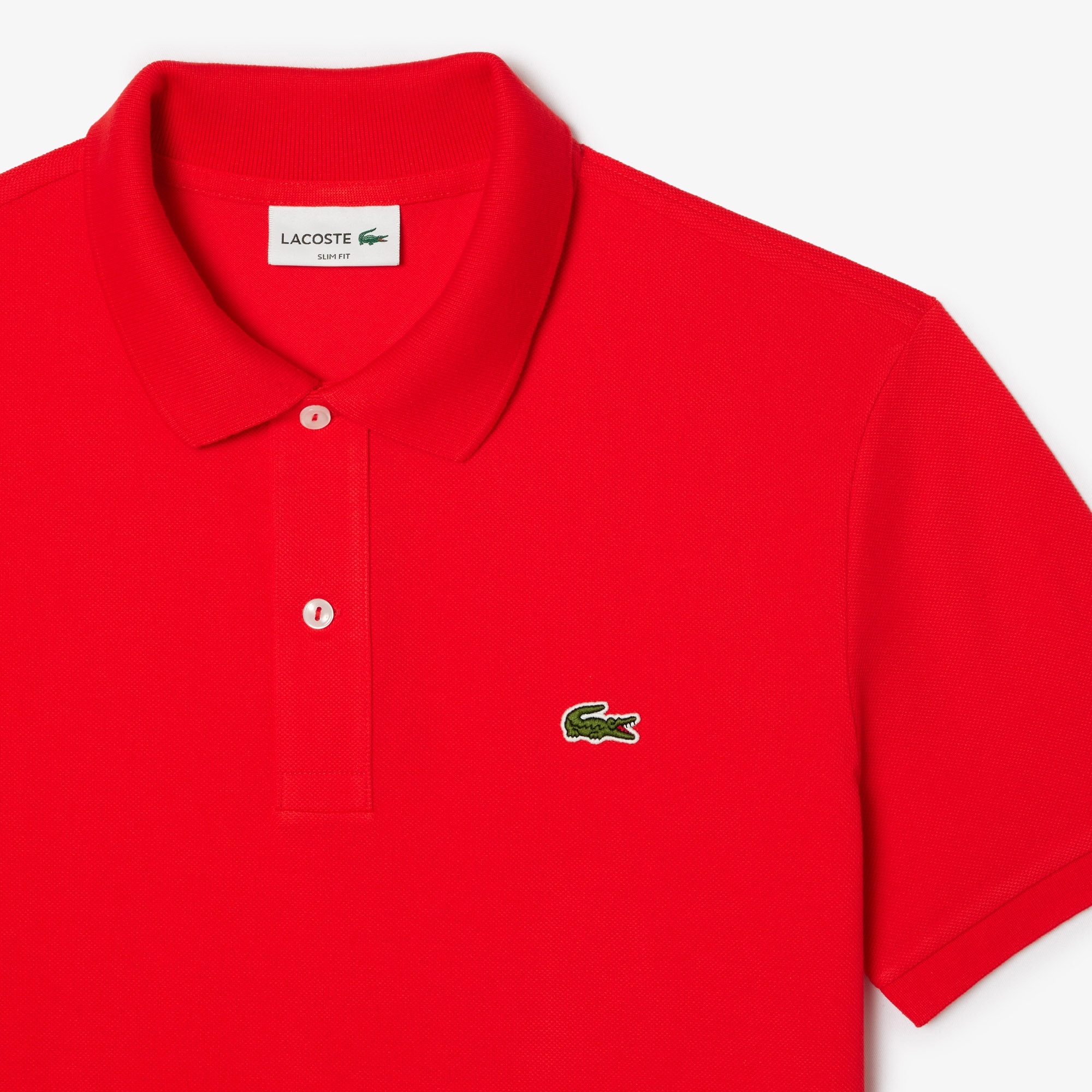 Lacoste L.12.12 Erkek Slim Fit Kırmızı Polo
