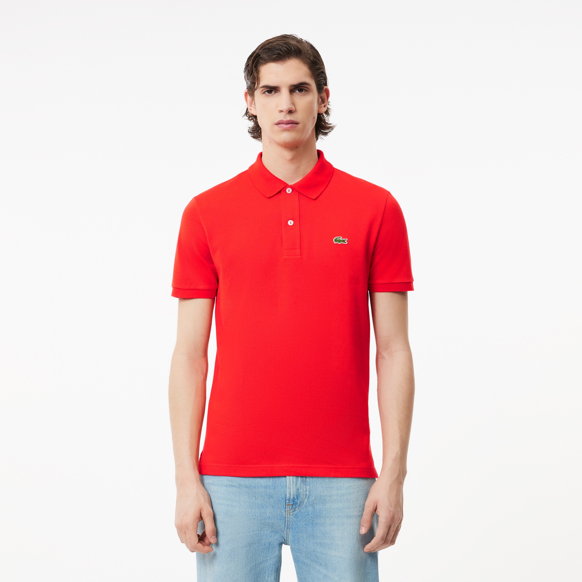 Lacoste L.12.12 Erkek Slim Fit Kırmızı Polo