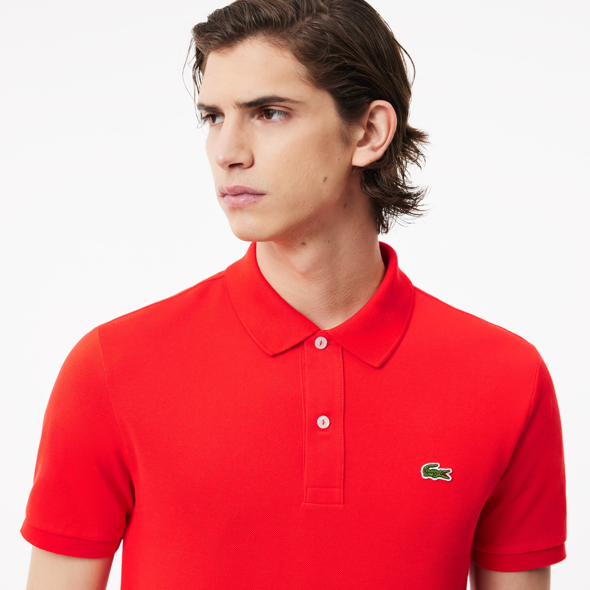 Lacoste L.12.12 Erkek Slim Fit Kırmızı Polo