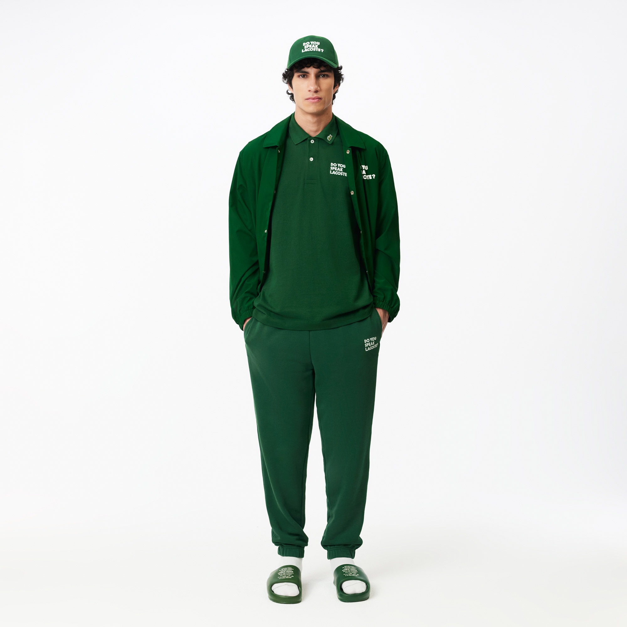 Lacoste L.12.12 Erkek Classic Fit Organik Pamuk Yeşil Polo