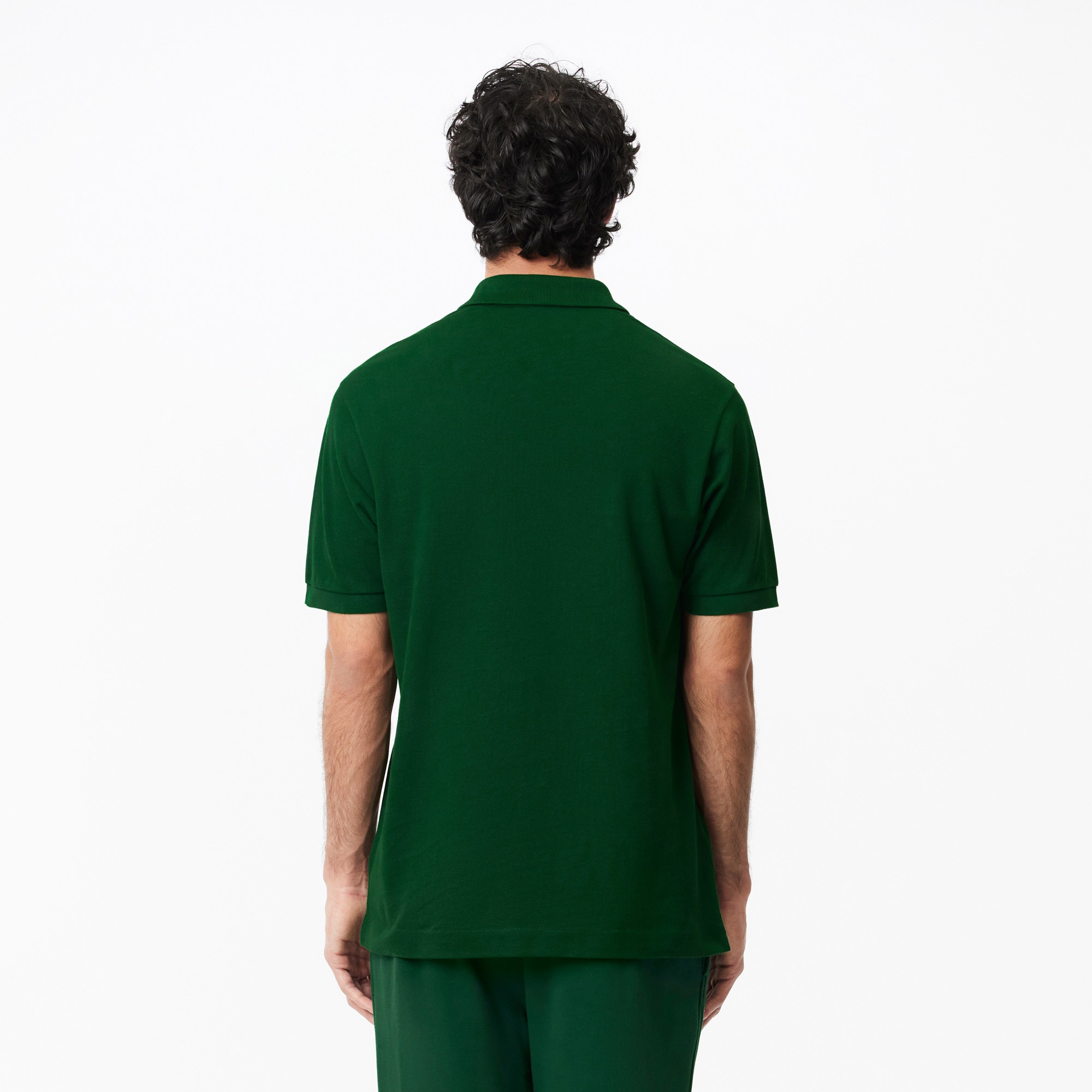 Lacoste L.12.12 Erkek Classic Fit Organik Pamuk Yeşil Polo