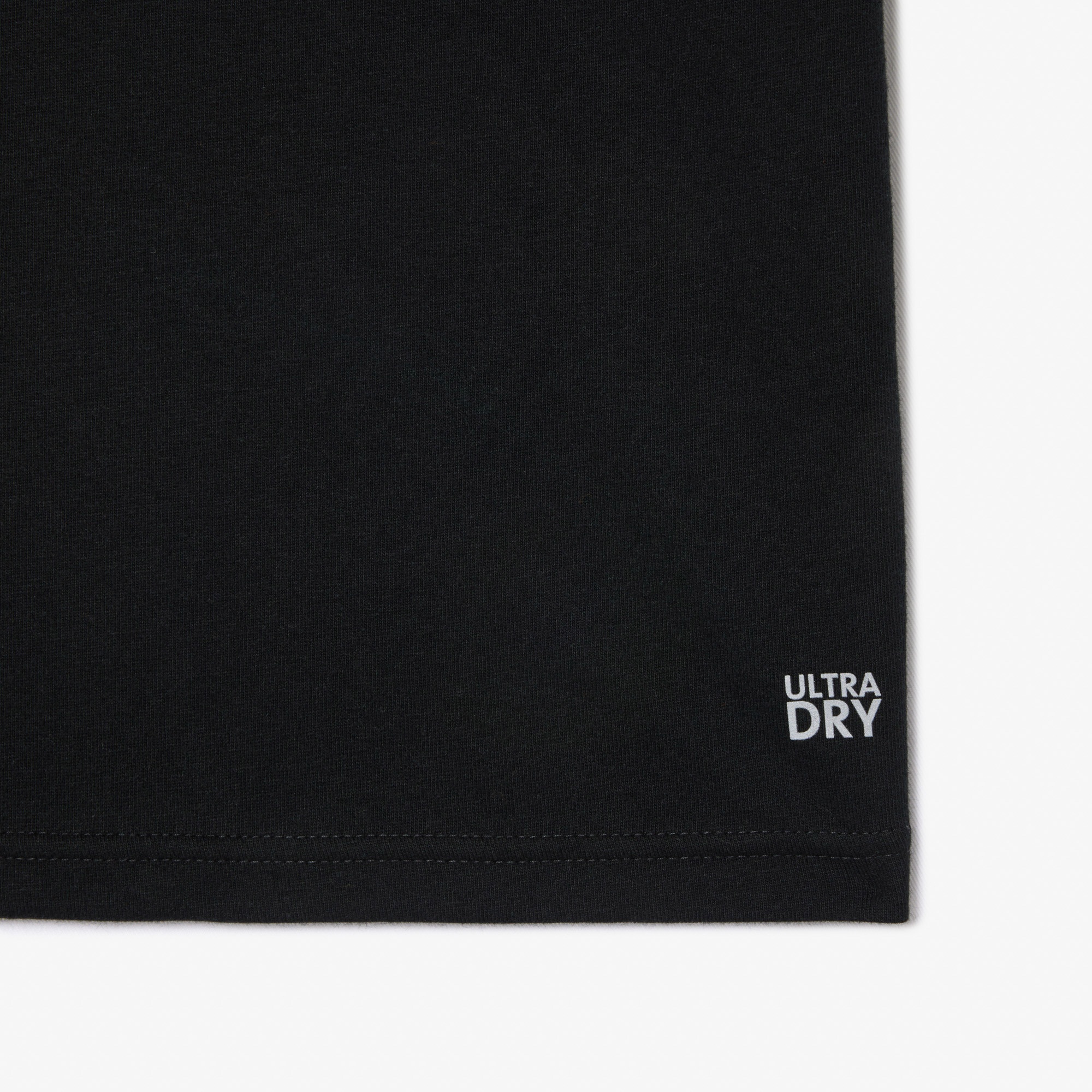 Lacoste Erkek Çocuk Baskılı Siyah T-Shirt