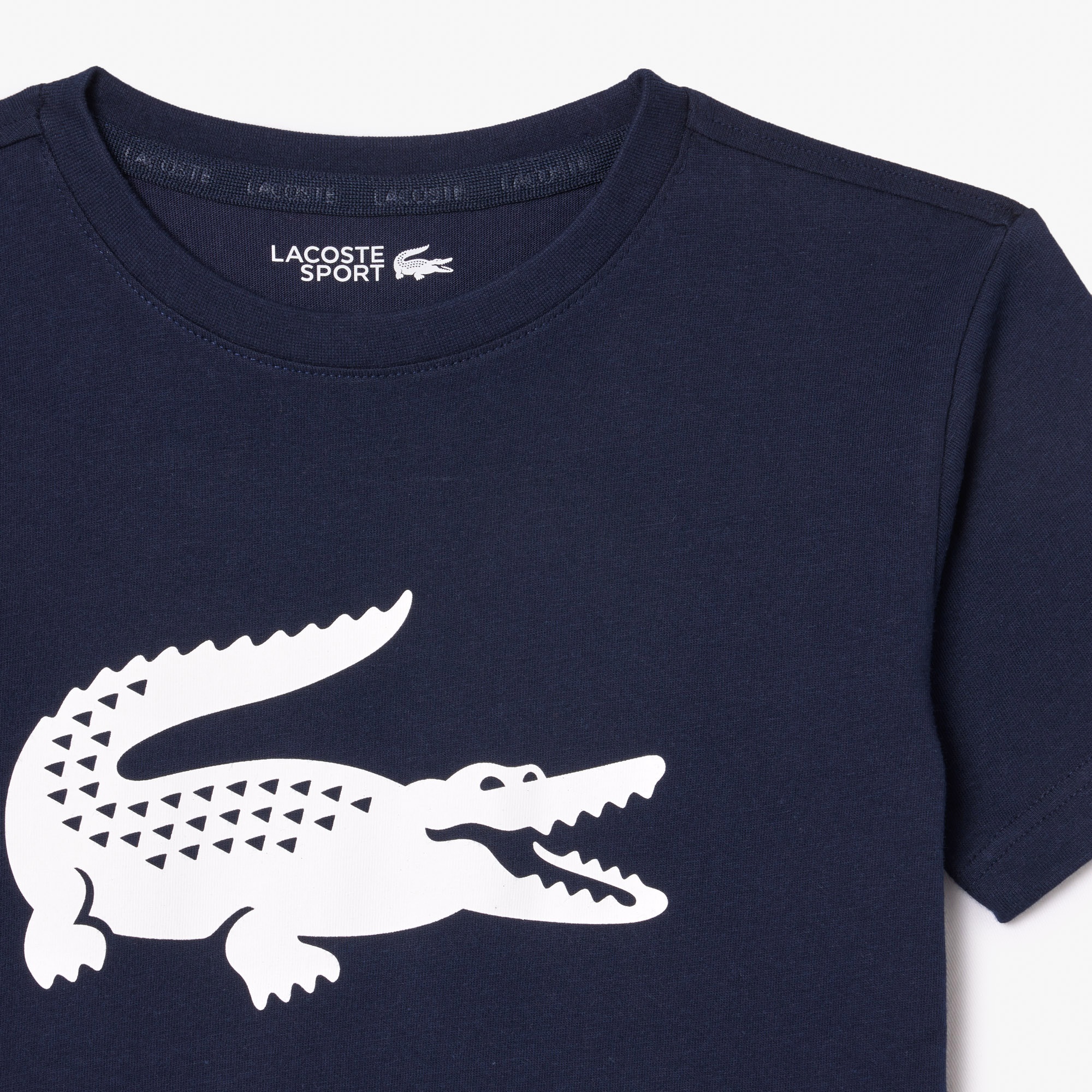 Lacoste Erkek Çocuk Baskılı Lacivert T-Shirt