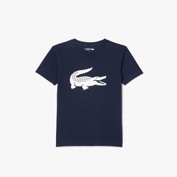 Lacoste Erkek Çocuk Baskılı Lacivert T-Shirt Lacivert