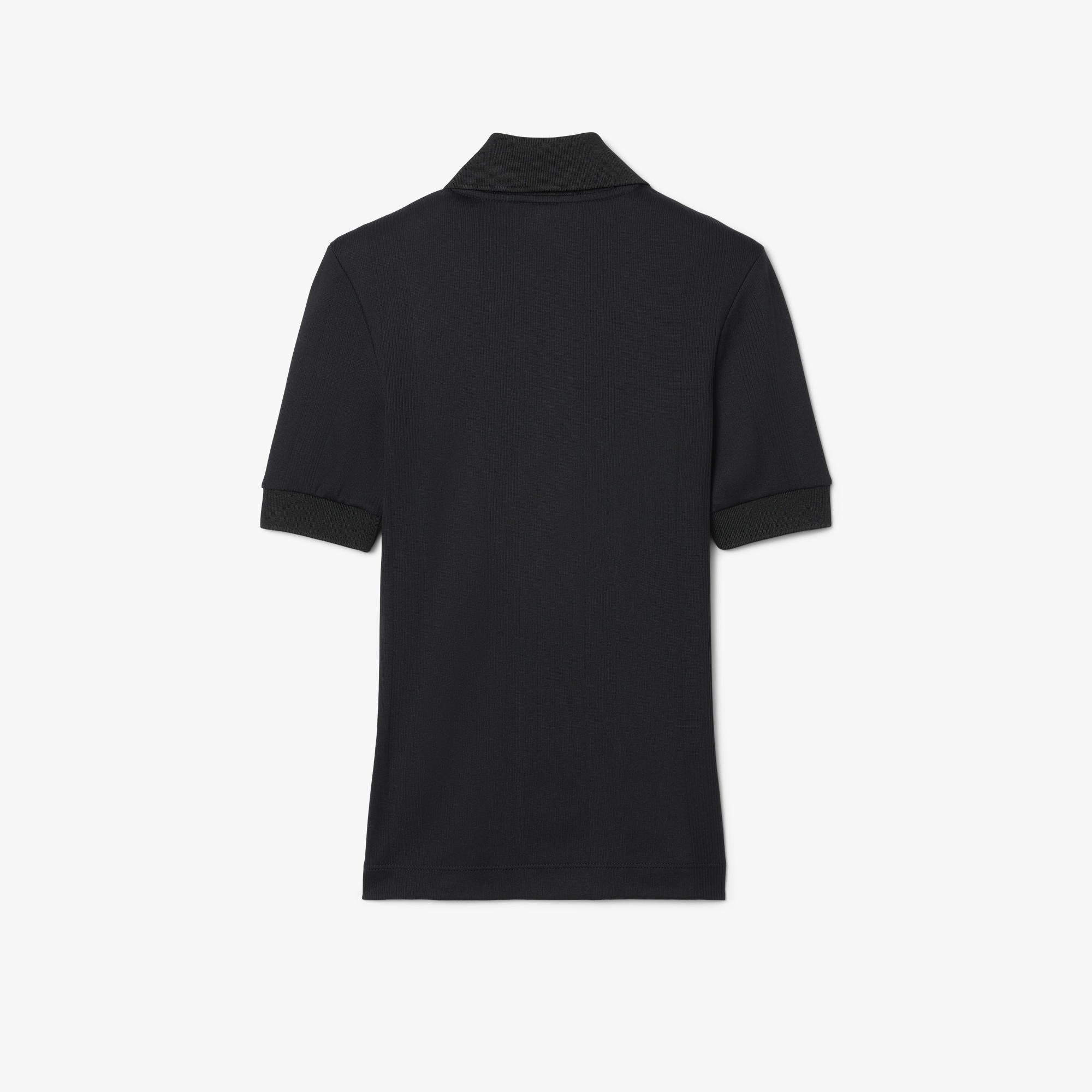 Lacoste FW24 RUNWAY L.12.12 Kadın Classic Fit Baskılı Siyah Polo