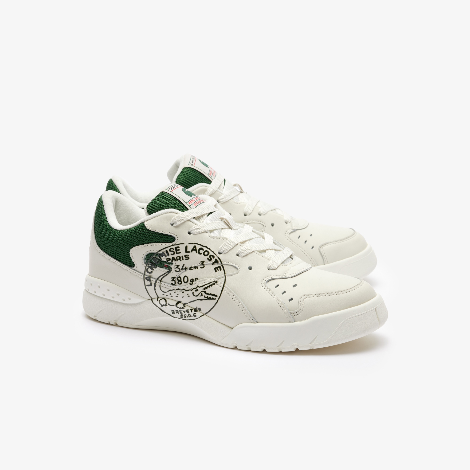 Lacoste FW24 RUNWAY Aceline 96 Erkek Beyaz Sneaker