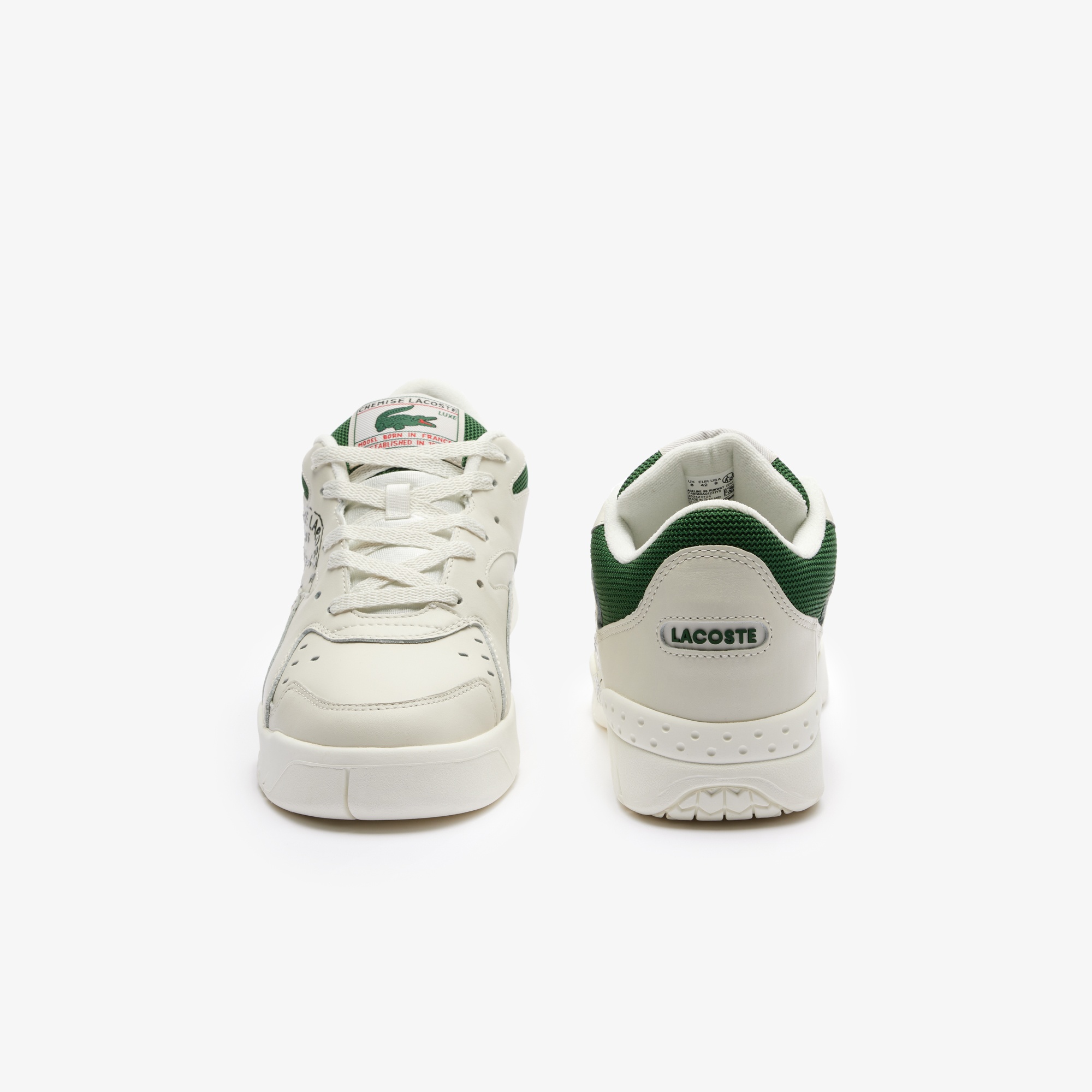 Lacoste FW24 RUNWAY Aceline 96 Erkek Beyaz Sneaker
