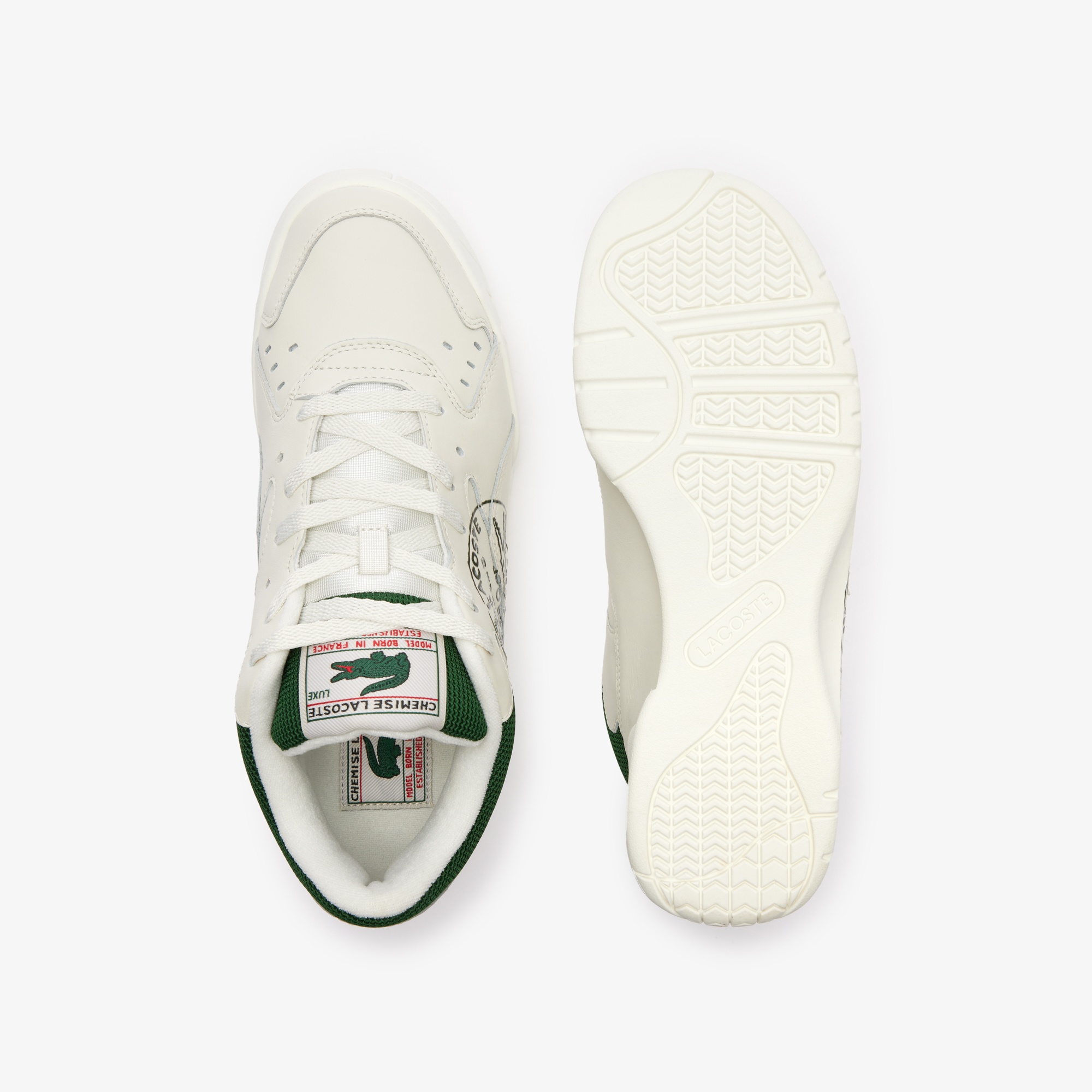 Lacoste FW24 RUNWAY Aceline 96 Erkek Beyaz Sneaker