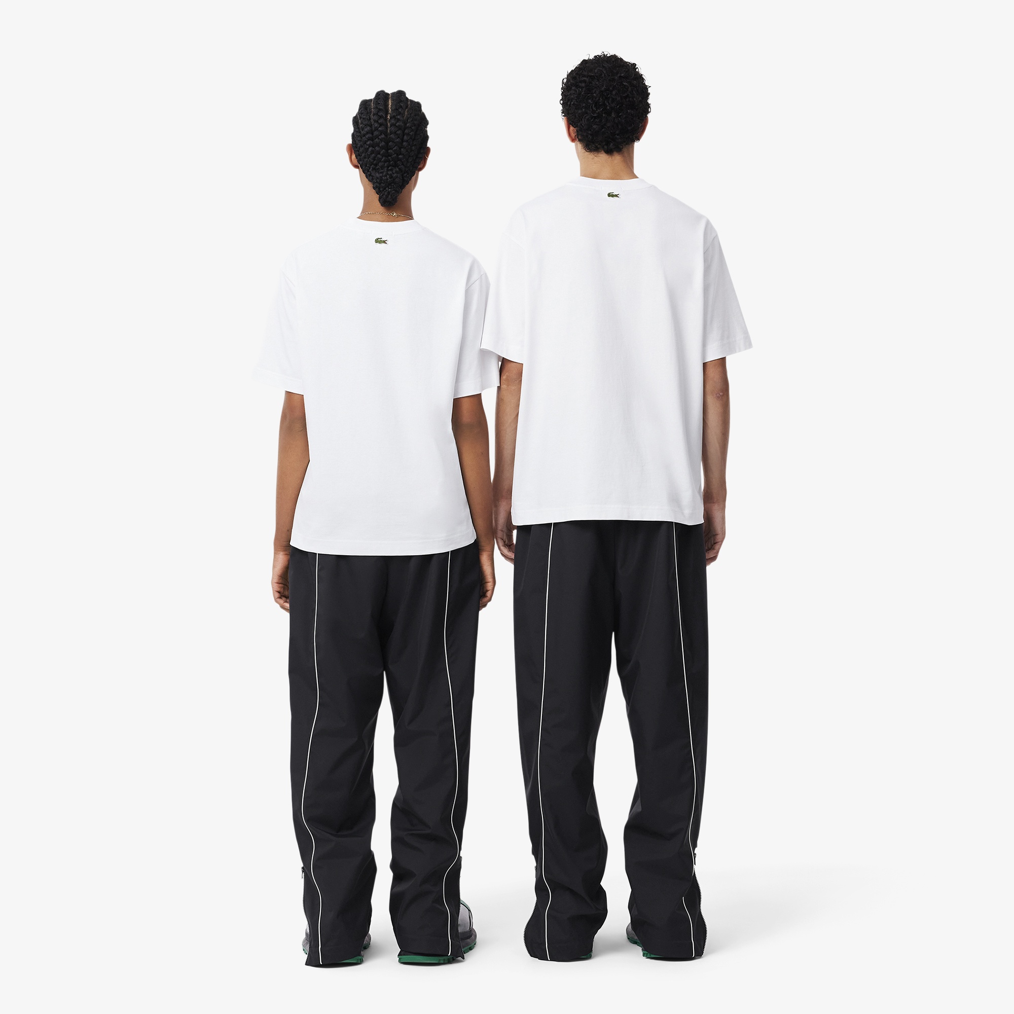 Lacoste FW24 RUNWAY Unisex Oversize Fit Siyah Eşofman Altı