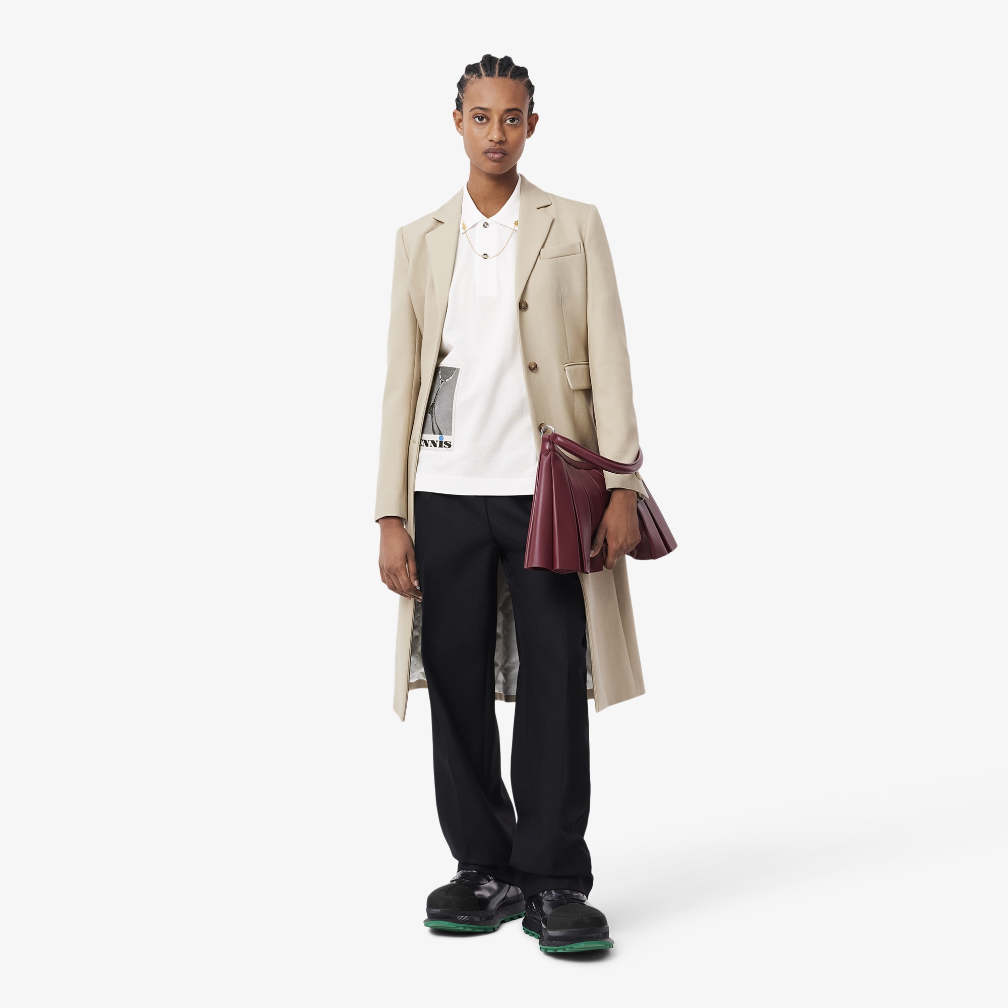 Lacoste FW24 RUNWAY L.12.12 Unisex Classic Fit Baskılı Beyaz Polo