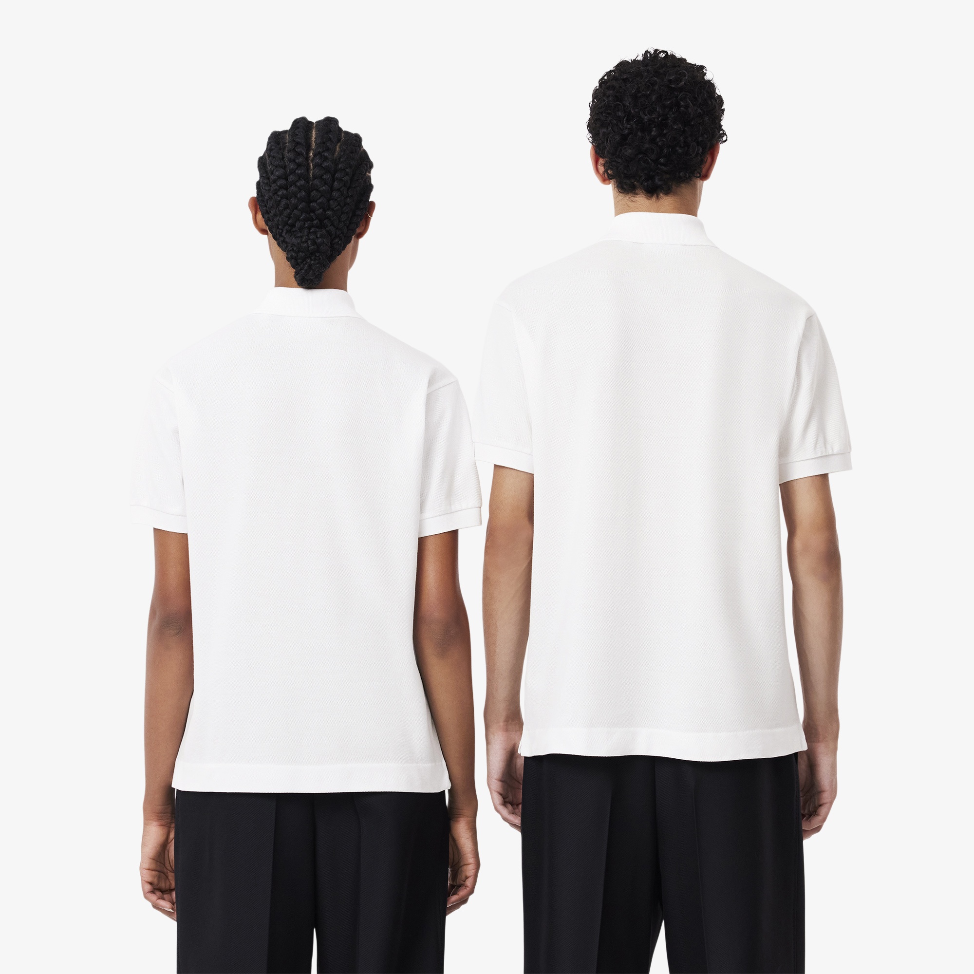 Lacoste FW24 RUNWAY L.12.12 Unisex Classic Fit Baskılı Beyaz Polo