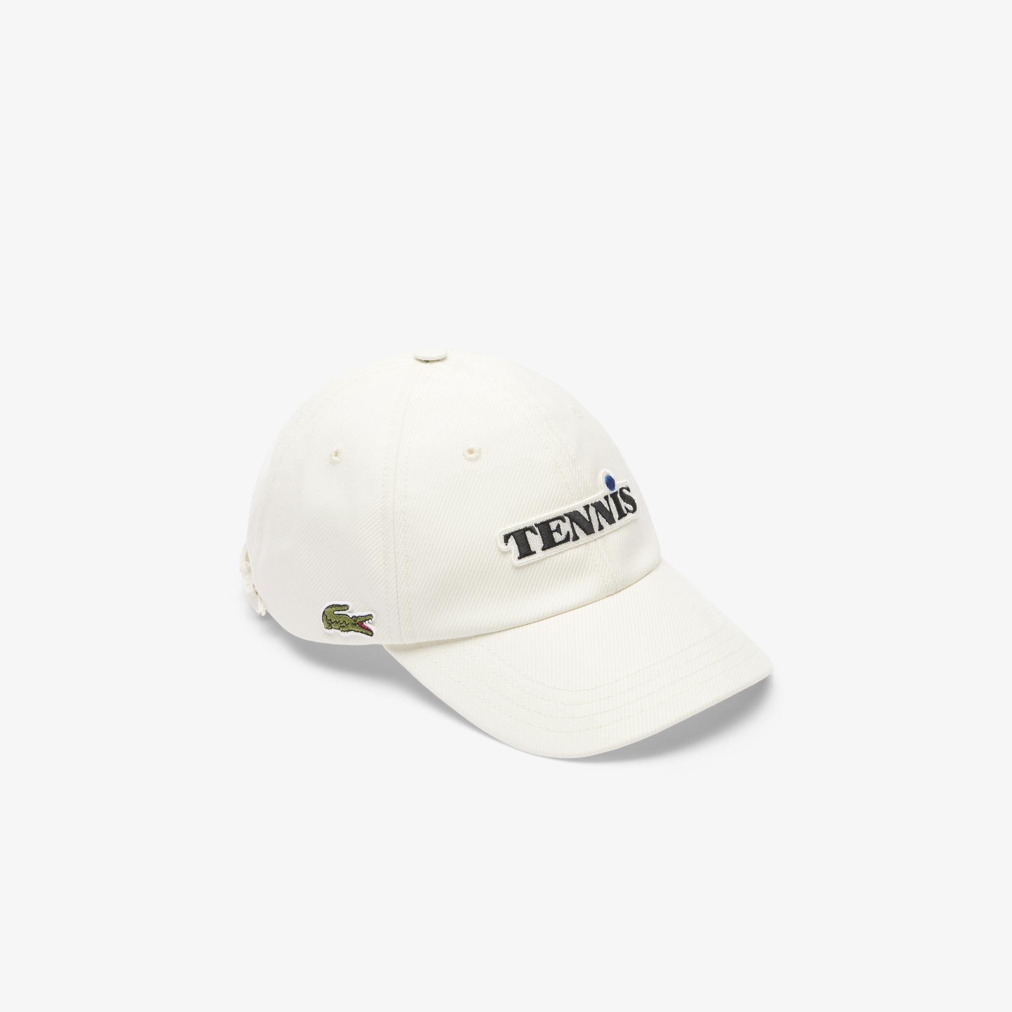 Lacoste FW24 RUNWAY Unisex Beyaz Şapka