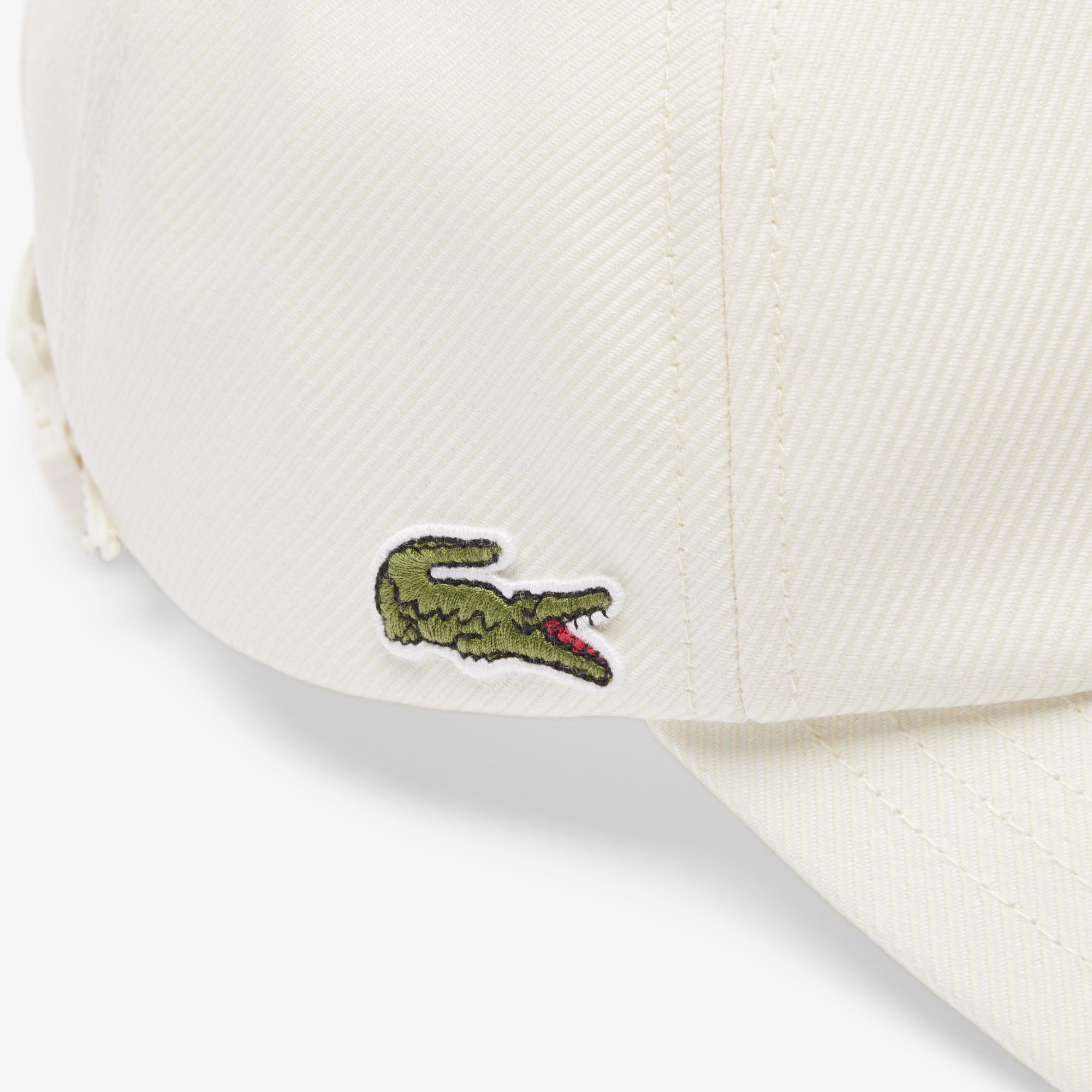 Lacoste FW24 RUNWAY Unisex Beyaz Şapka