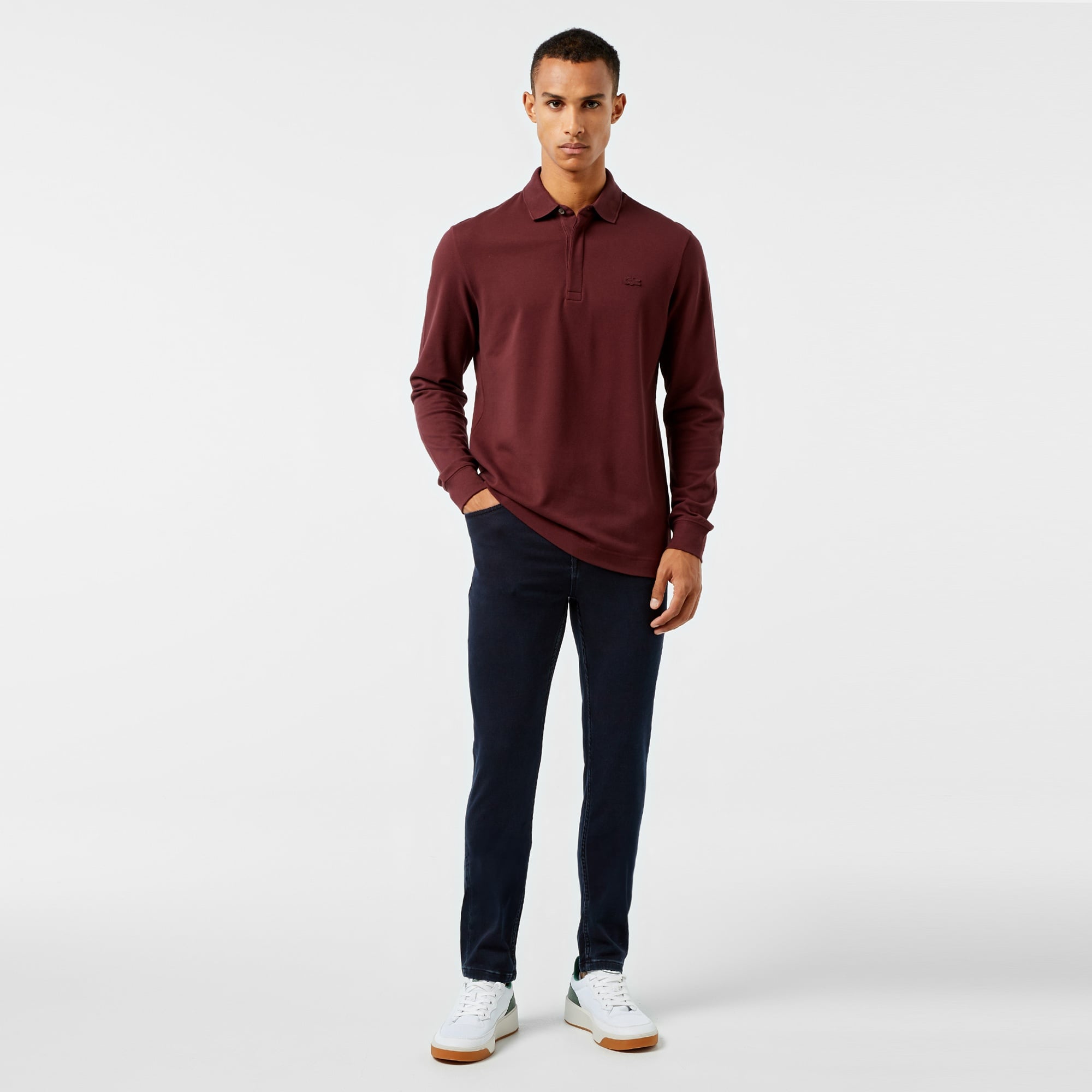 Erkek Slim Fit Lacivert Jean Pantolon