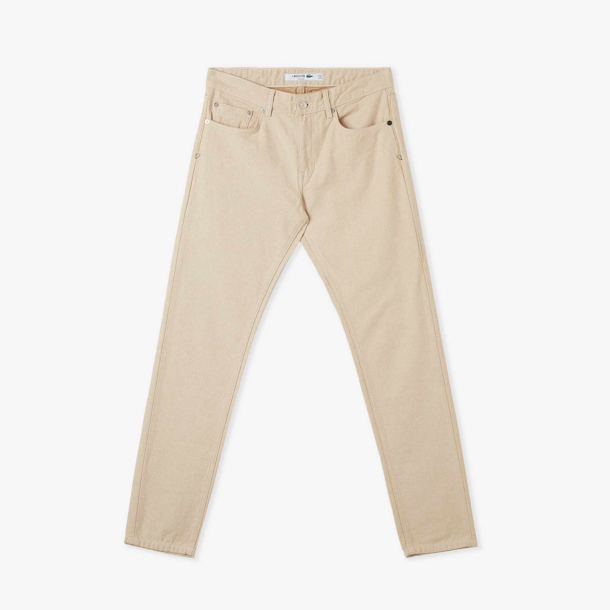 Lacoste Erkek Slim Fit Chino Bej Pantolon