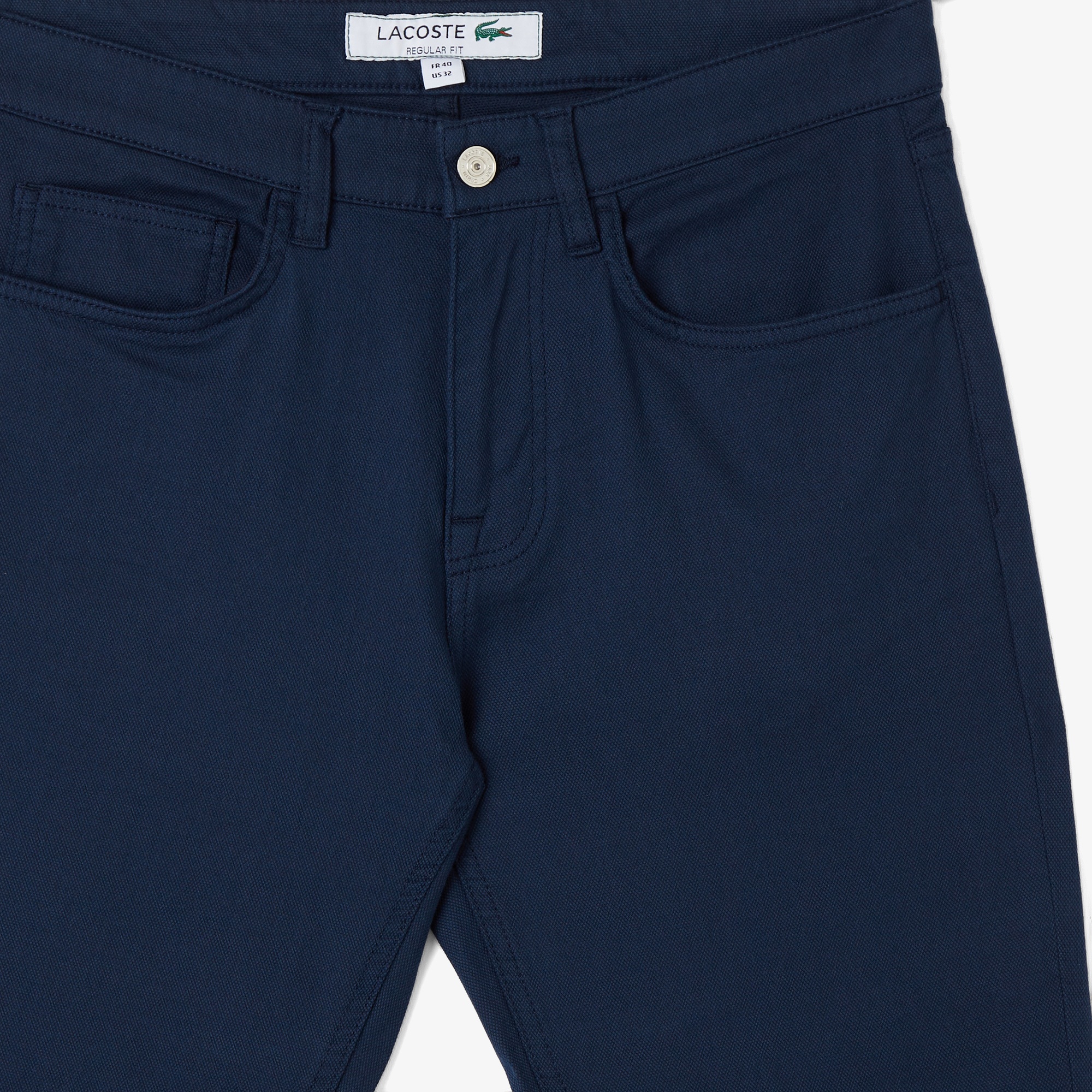 Lacoste Erkek Regular Fit Casual Lacivert Pantolon