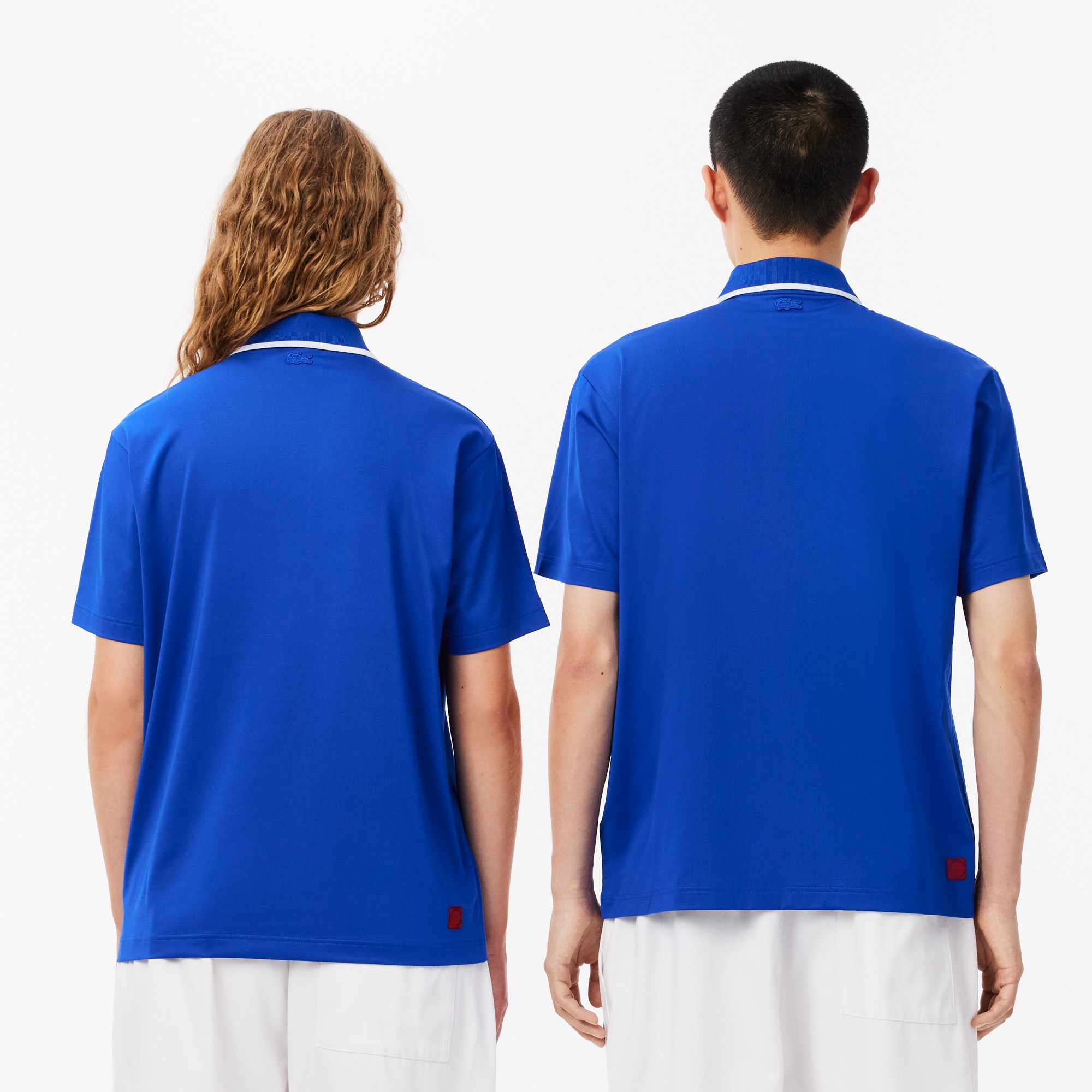 Lacoste X CLOT Unisex Relaxed Fit Mavi Polo