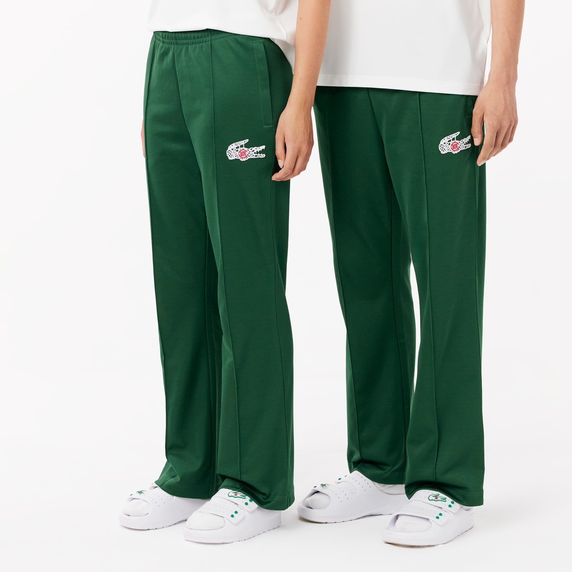Lacoste X CLOT Unisex Regular Fit Yeşil Eşofman Altı