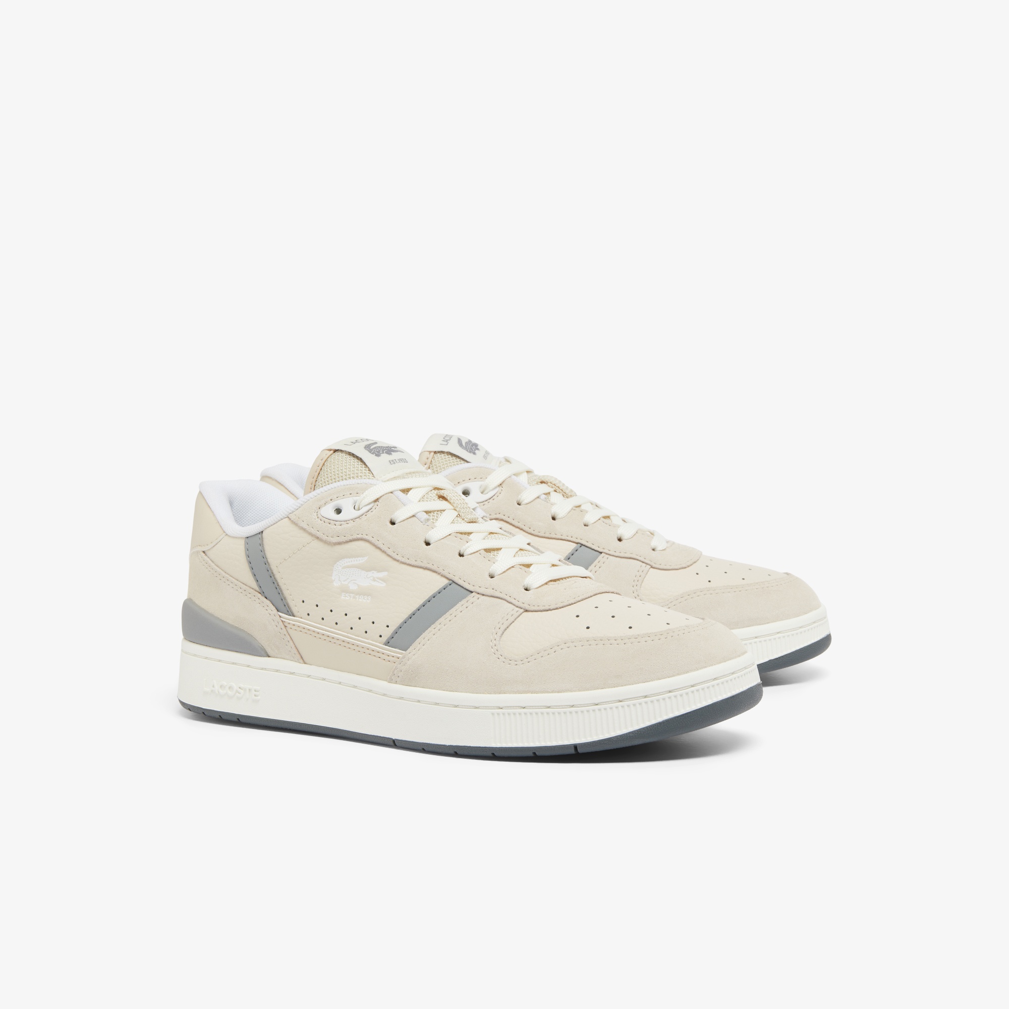 Lacoste T-Clip Erkek Bej Sneaker